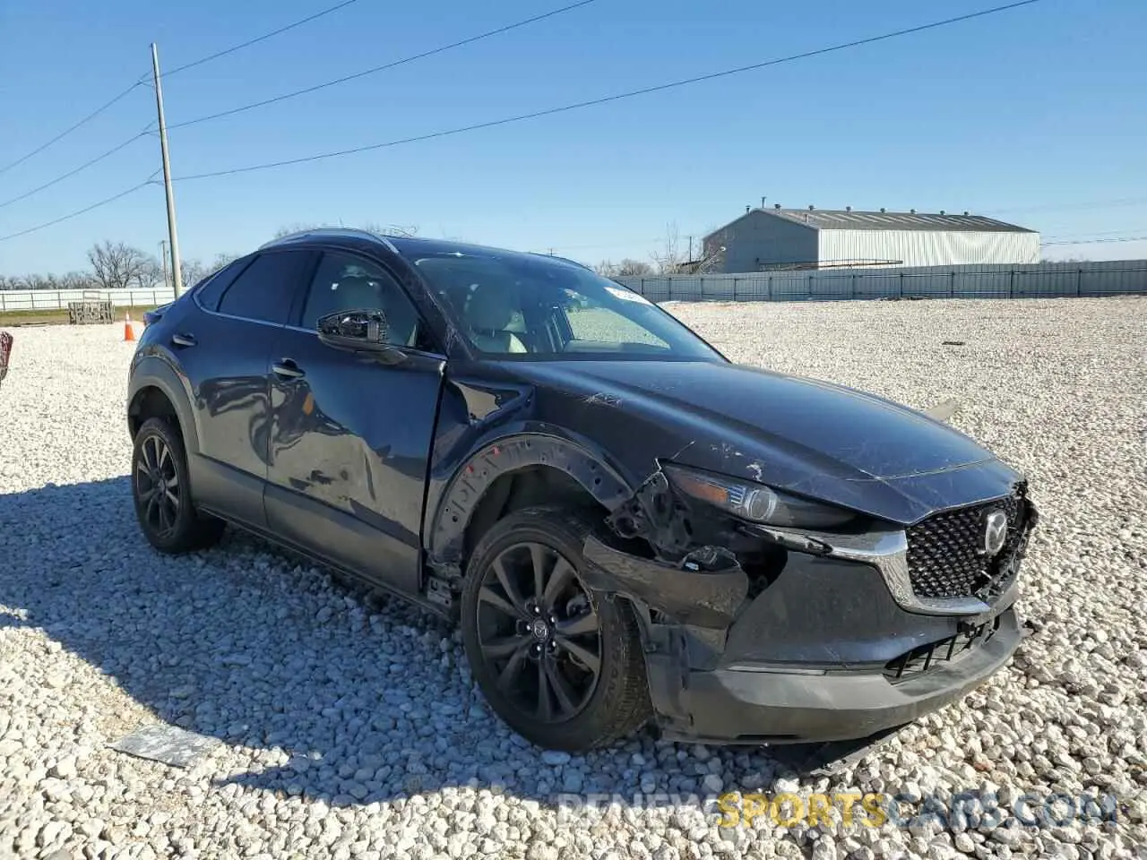 4 fotografías del automóvil dañado 3MVDMBDY9NM419016 MAZDA CX30 2022