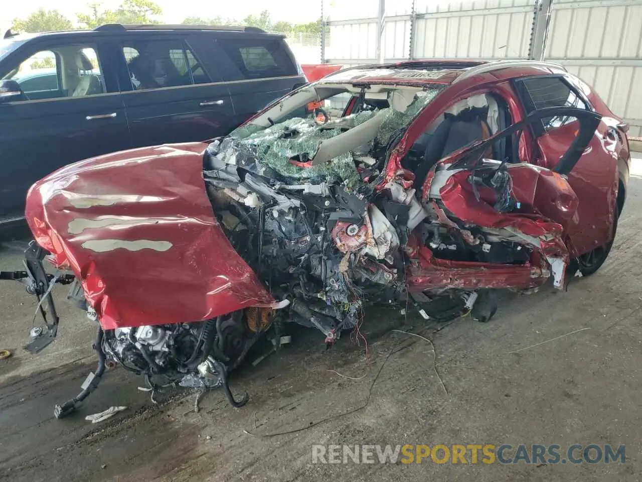 1 fotografías del automóvil dañado 3MVDMBEY7NM423936 MAZDA CX30 2022