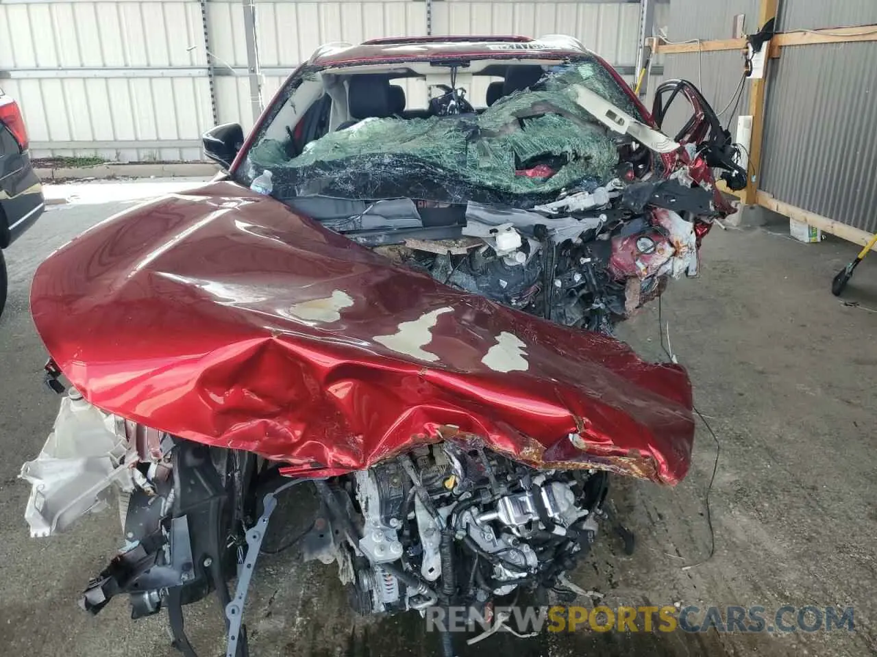 5 fotografías del automóvil dañado 3MVDMBEY7NM423936 MAZDA CX30 2022