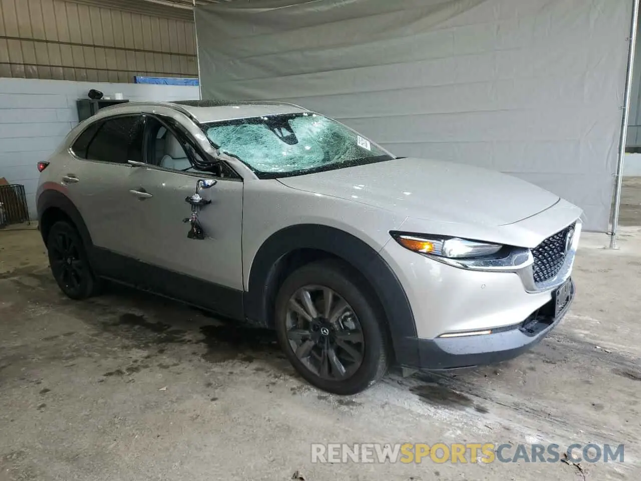 4 fotografías del automóvil dañado 3MVDMBEY7NM434435 MAZDA CX30 2022