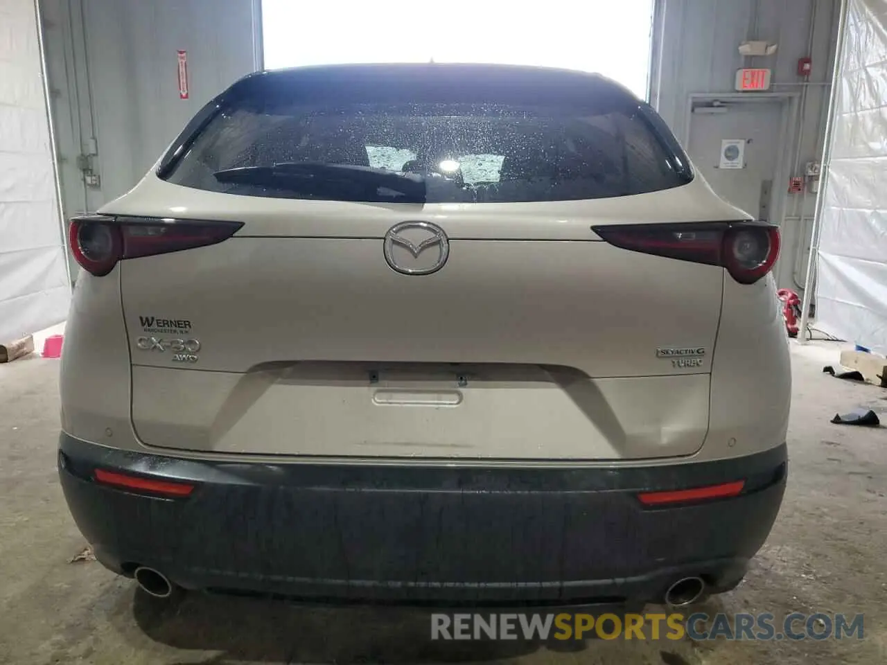 6 fotografías del automóvil dañado 3MVDMBEY7NM434435 MAZDA CX30 2022
