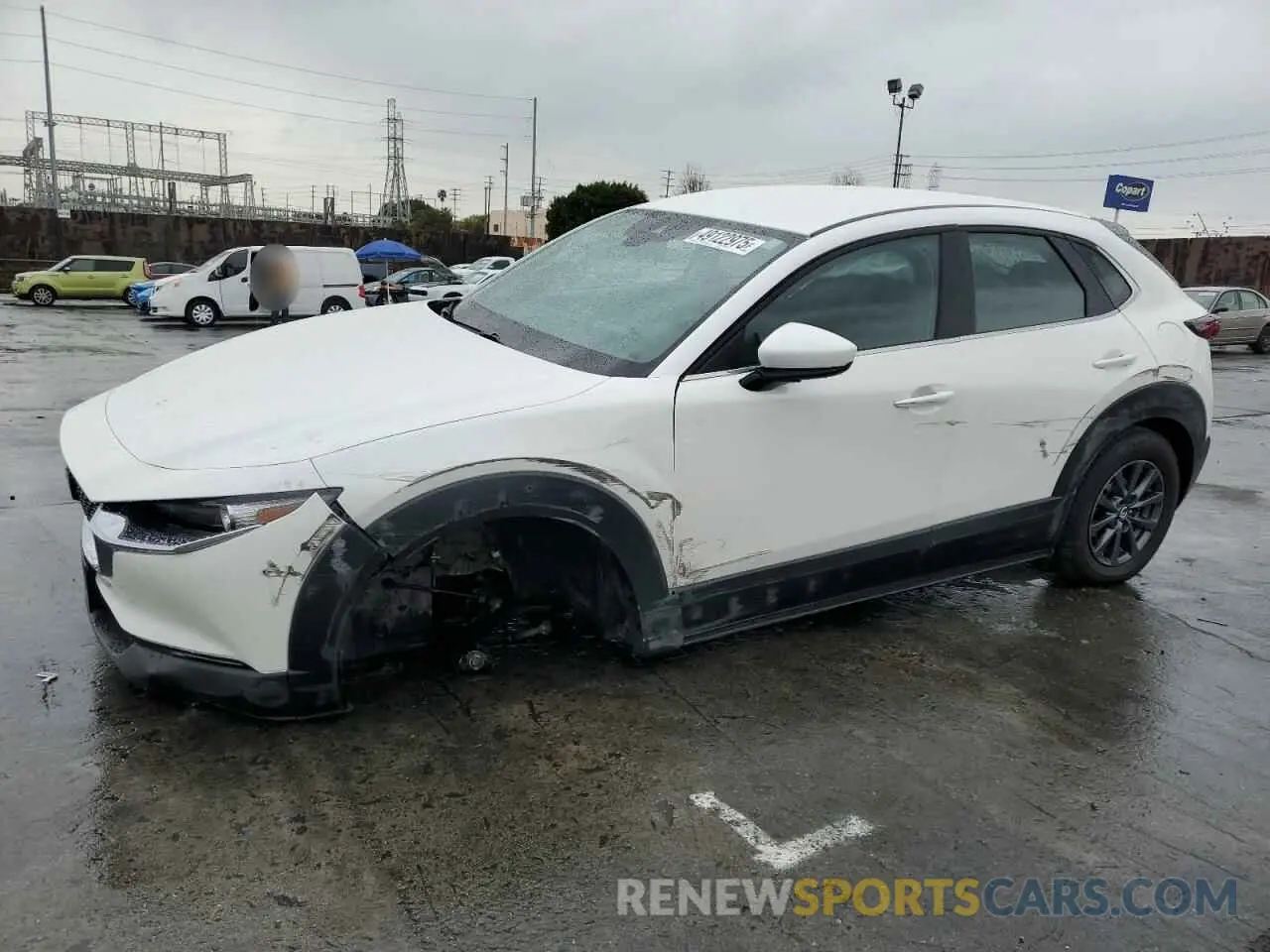 1 fotografías del automóvil dañado 3MVDMBAM4PM522056 MAZDA CX30 2023