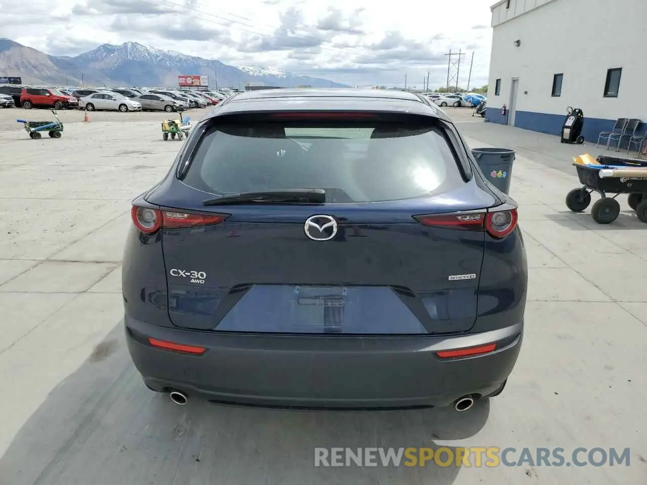 6 fotografías del automóvil dañado 3MVDMBAM4PM586047 MAZDA CX30 2023