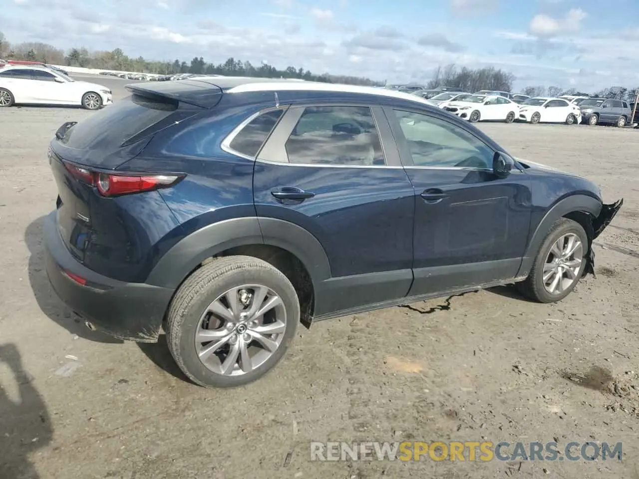 3 fotografías del automóvil dañado 3MVDMBBM1PM571746 MAZDA CX30 2023