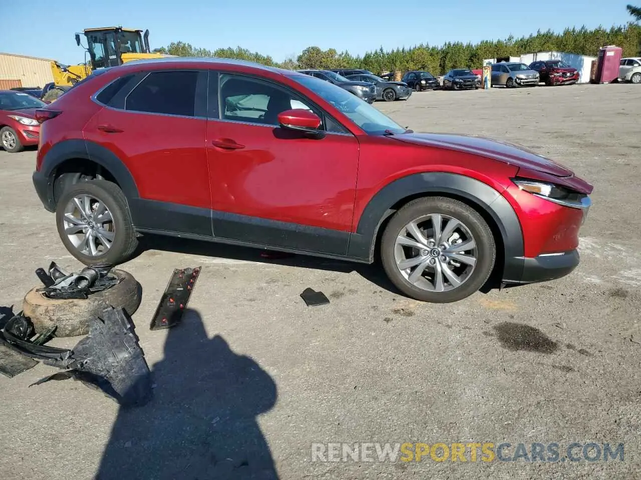 4 fotografías del automóvil dañado 3MVDMBBM5PM576691 MAZDA CX30 2023