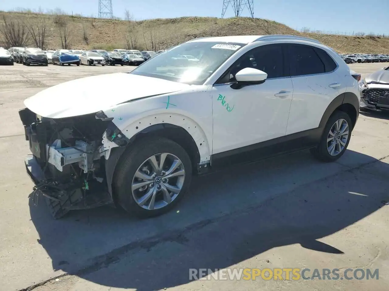 1 fotografías del automóvil dañado 3MVDMBBM8PM568732 MAZDA CX30 2023