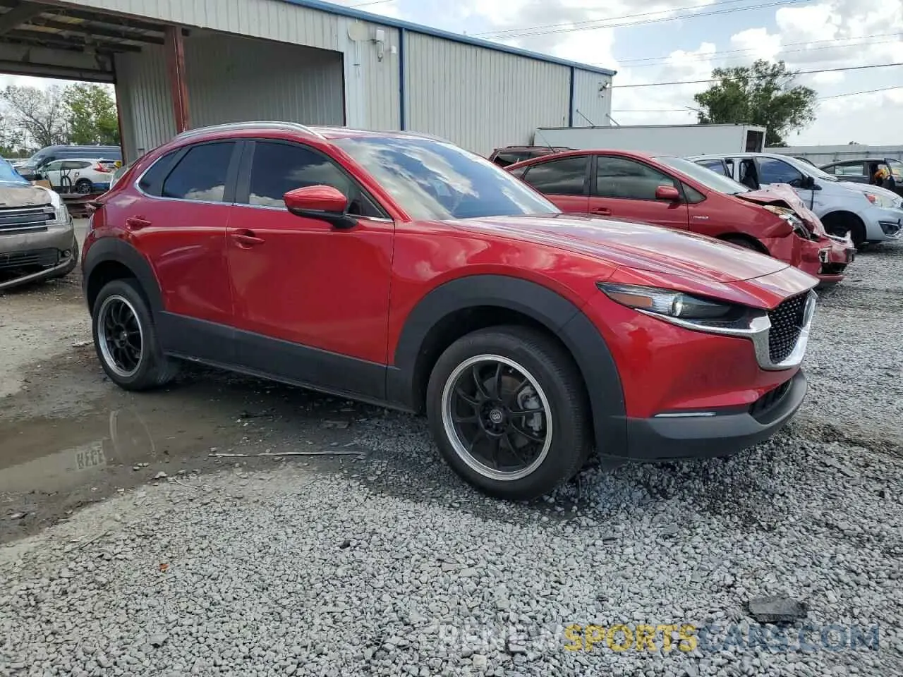 4 fotografías del automóvil dañado 3MVDMBCM0PM533469 MAZDA CX30 2023