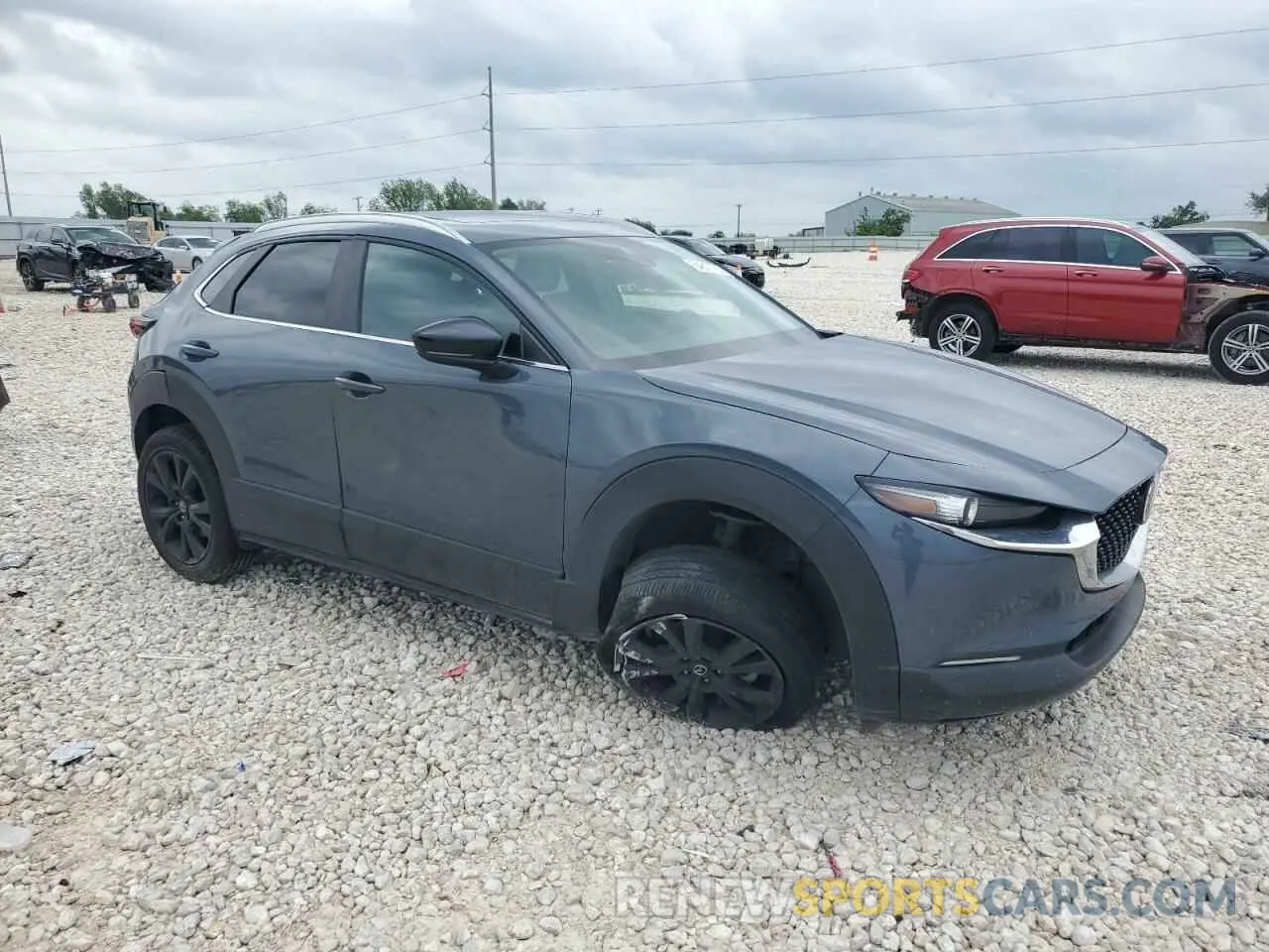4 fotografías del automóvil dañado 3MVDMBCM2PM539130 MAZDA CX30 2023