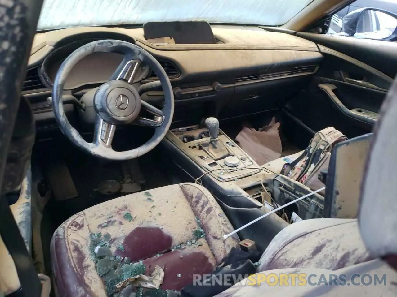 8 fotografías del automóvil dañado 3MVDMBCM4PM581251 MAZDA CX30 2023