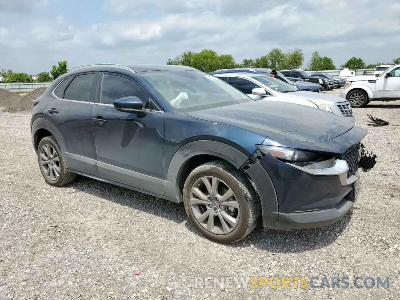 4 fotografías del automóvil dañado 3MVDMBCM5PM504078 MAZDA CX30 2023