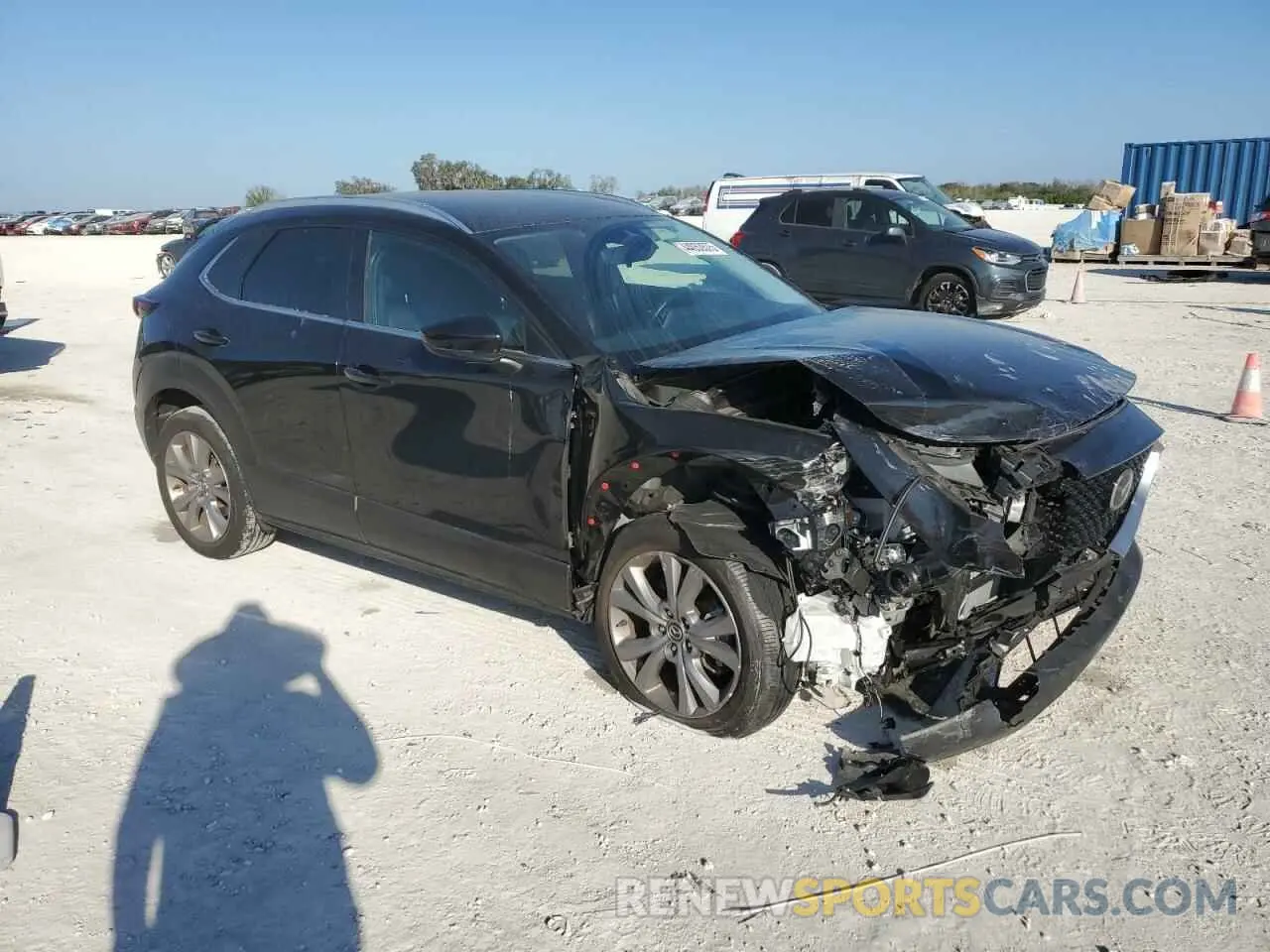 4 fotografías del automóvil dañado 3MVDMBCM6PM510794 MAZDA CX30 2023