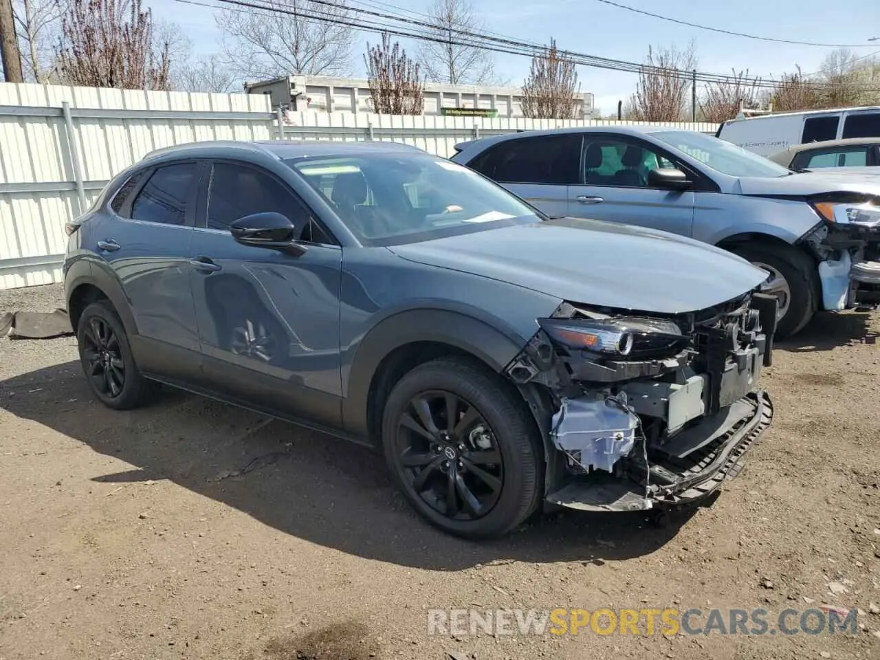 4 fotografías del automóvil dañado 3MVDMBCM7PM554643 MAZDA CX30 2023