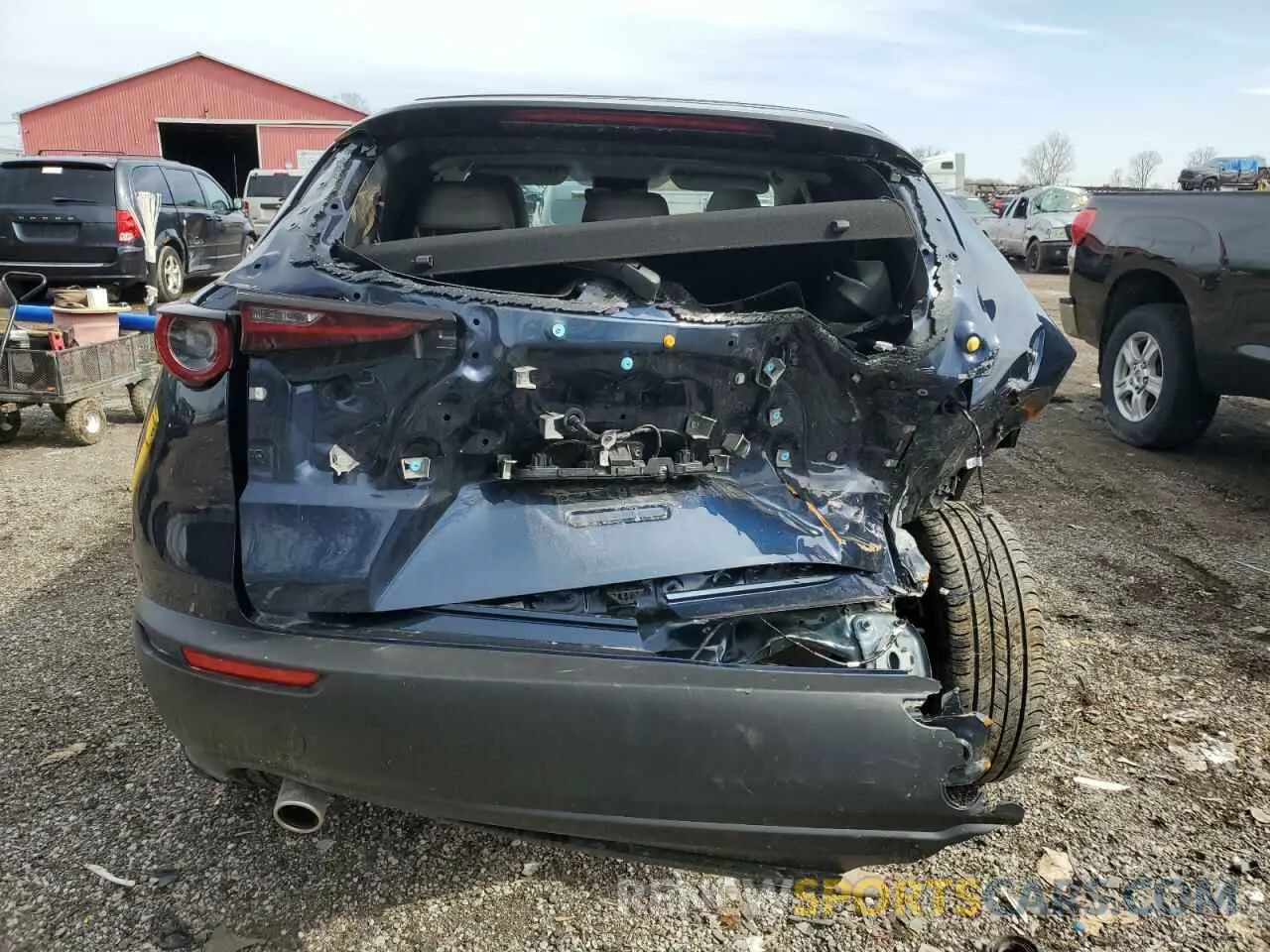 6 fotografías del automóvil dañado 3MVDMBCMXPM501581 MAZDA CX30 2023