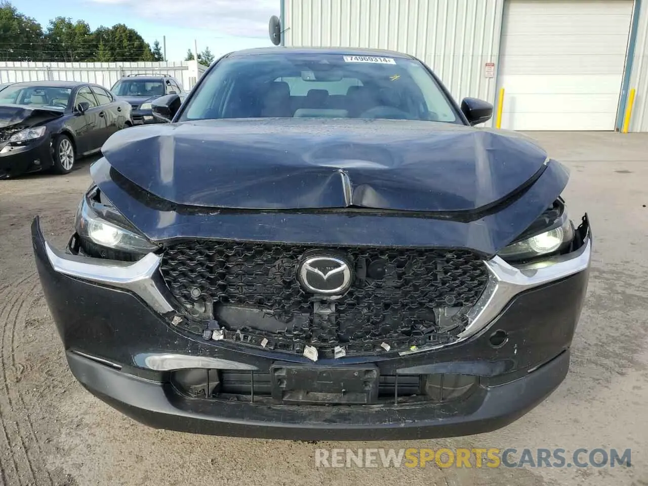 5 fotografías del automóvil dañado 3MVDMBDY1PM585694 MAZDA CX30 2023