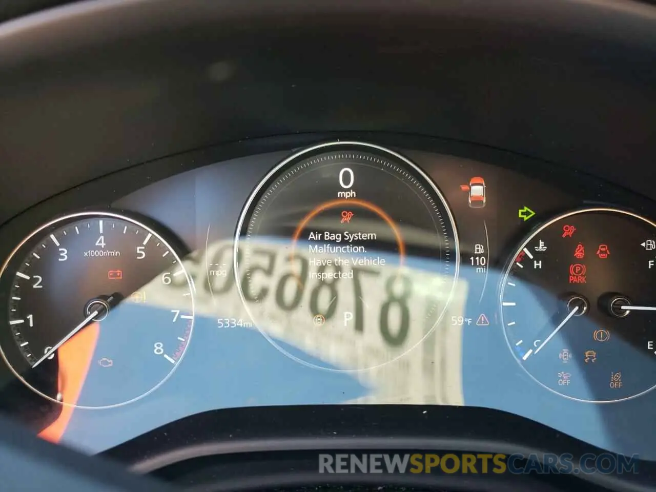 9 fotografías del automóvil dañado 3MVDMBBM1RM672661 MAZDA CX30 2024