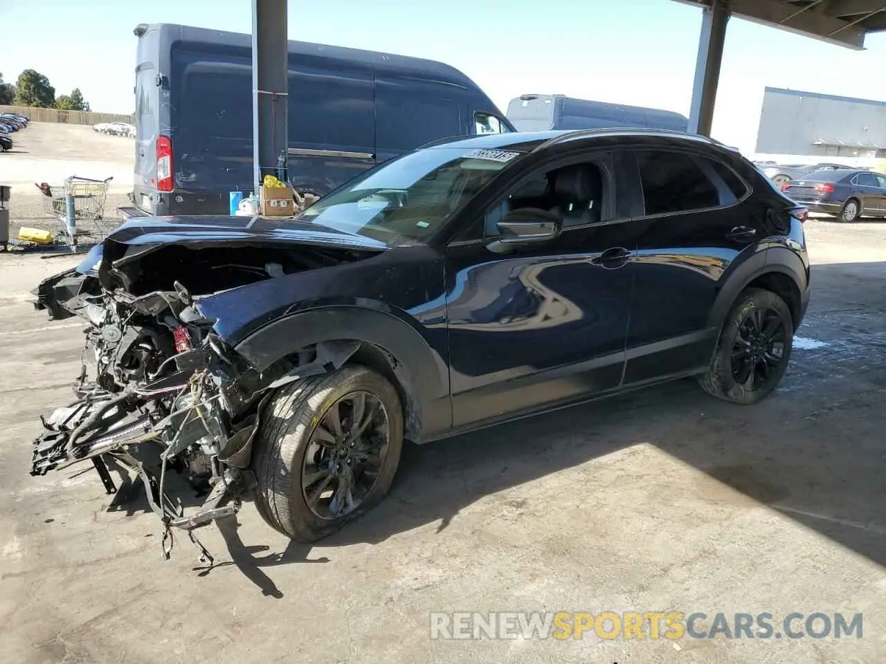 1 fotografías del automóvil dañado 3MVDMBBM2RM696645 MAZDA CX30 2024