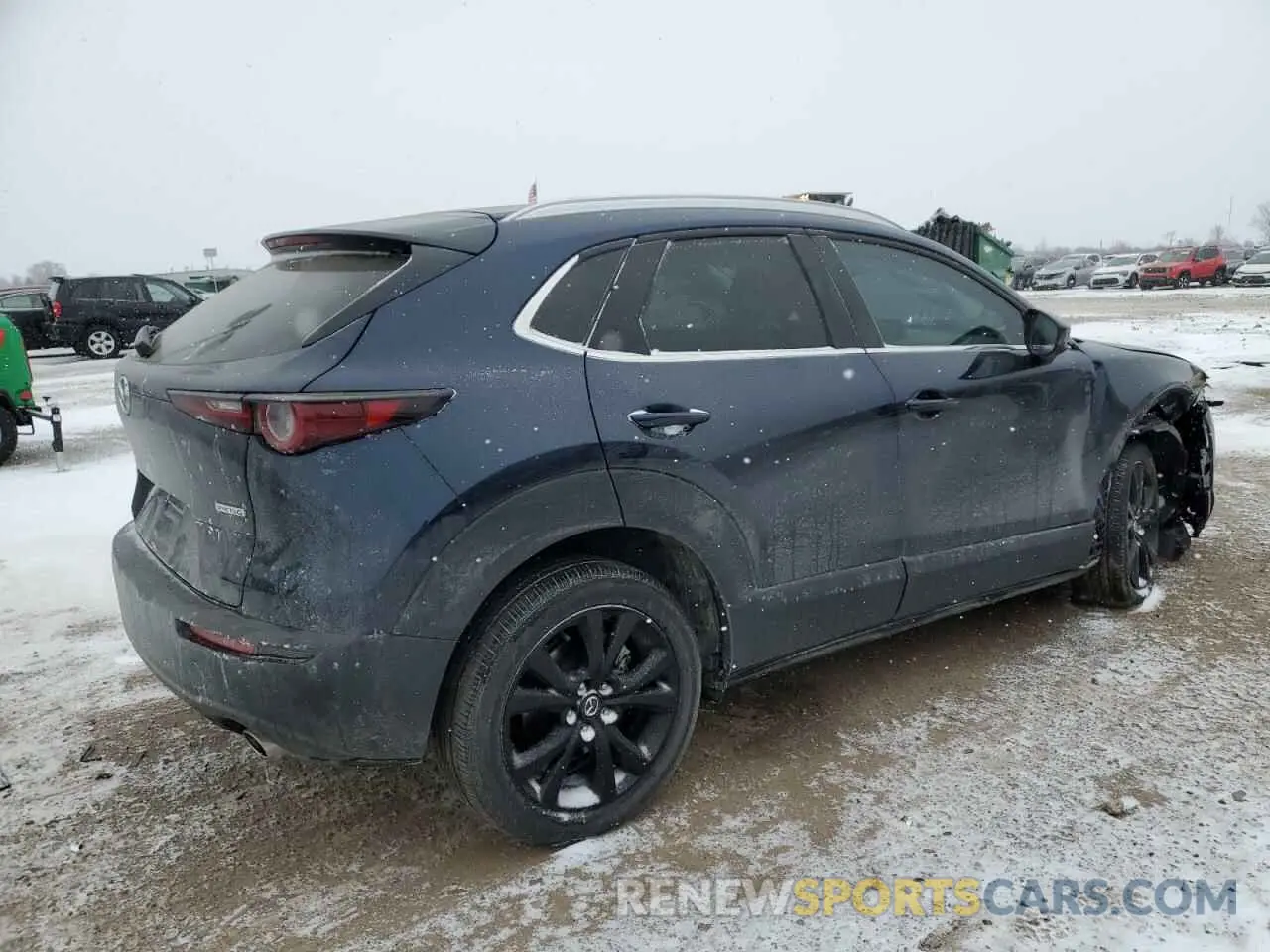 3 fotografías del automóvil dañado 3MVDMBBM4RM607867 MAZDA CX30 2024