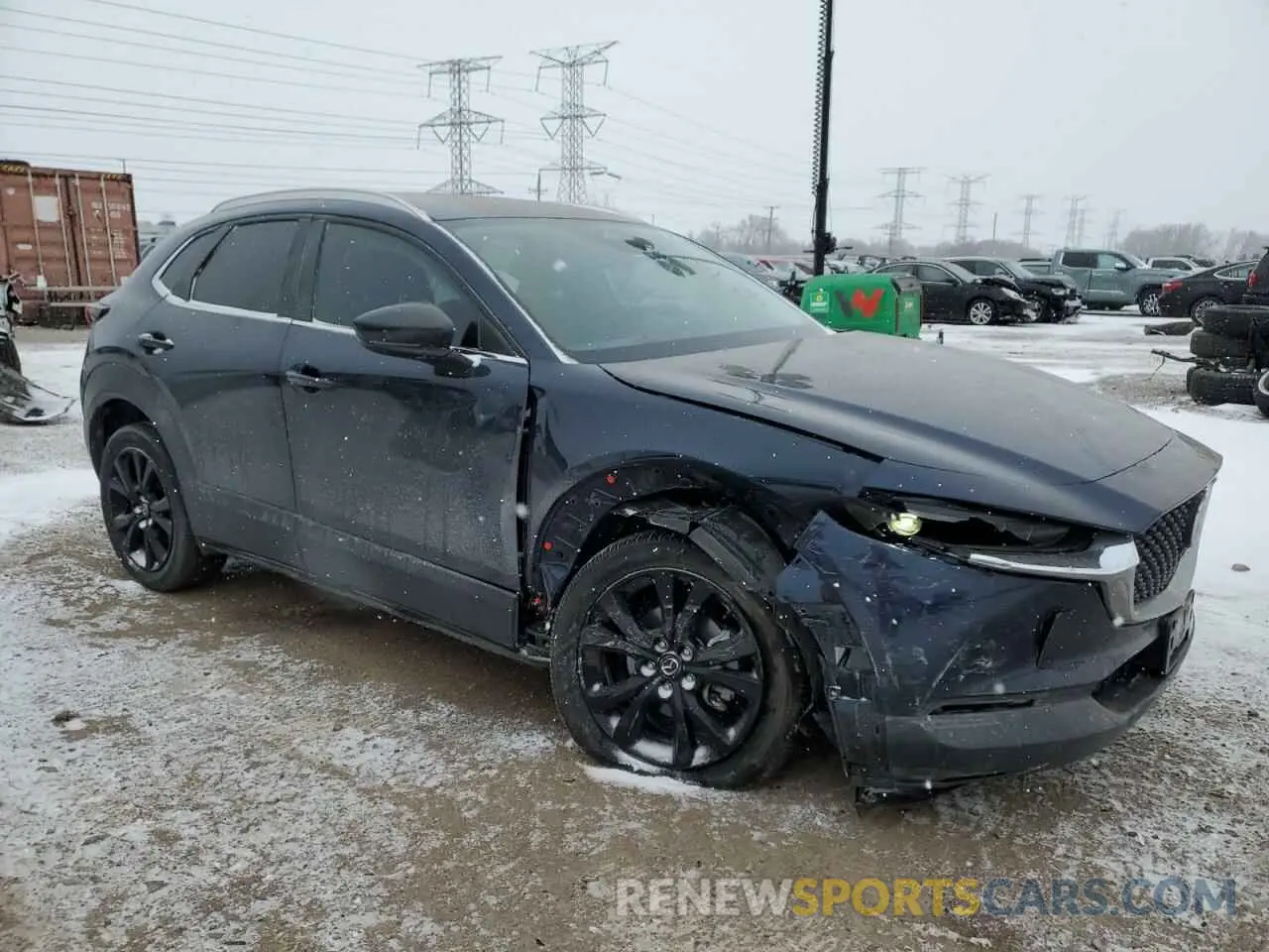 4 fotografías del automóvil dañado 3MVDMBBM4RM607867 MAZDA CX30 2024