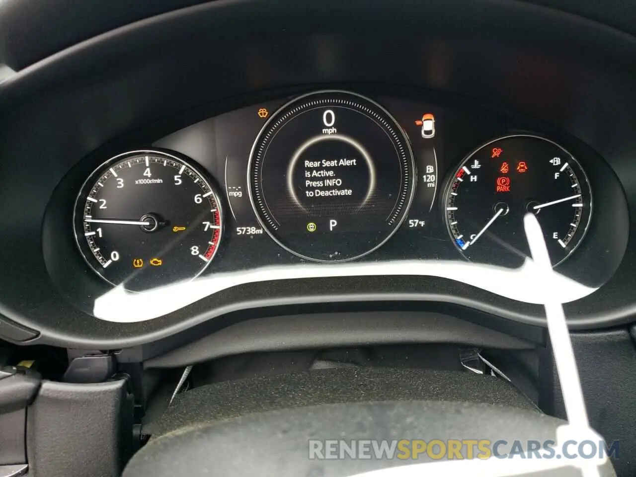 9 fotografías del automóvil dañado 3MVDMBBM5RM665504 MAZDA CX30 2024