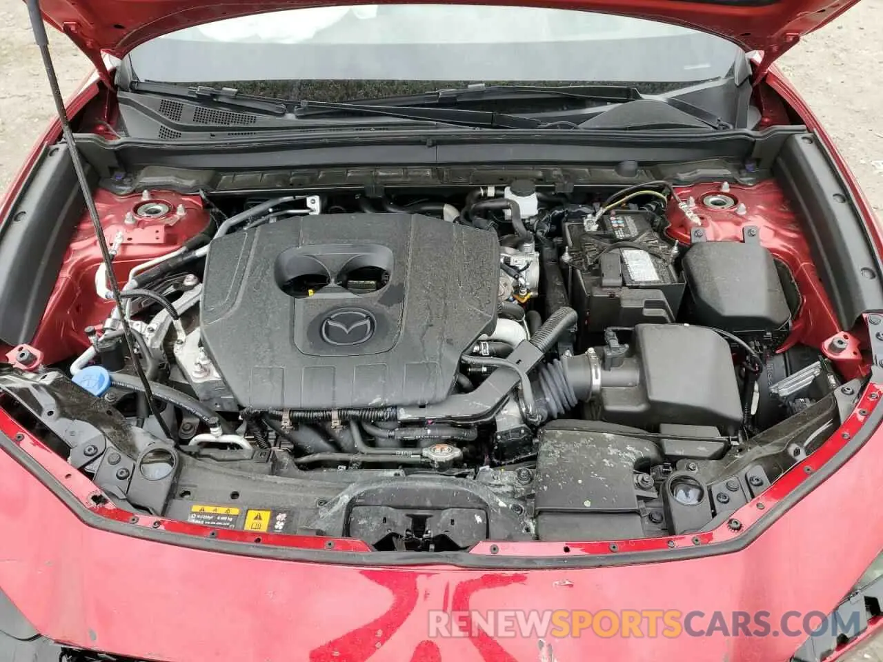 12 fotografías del automóvil dañado 3MVDMBDM0RM693109 MAZDA CX30 2024