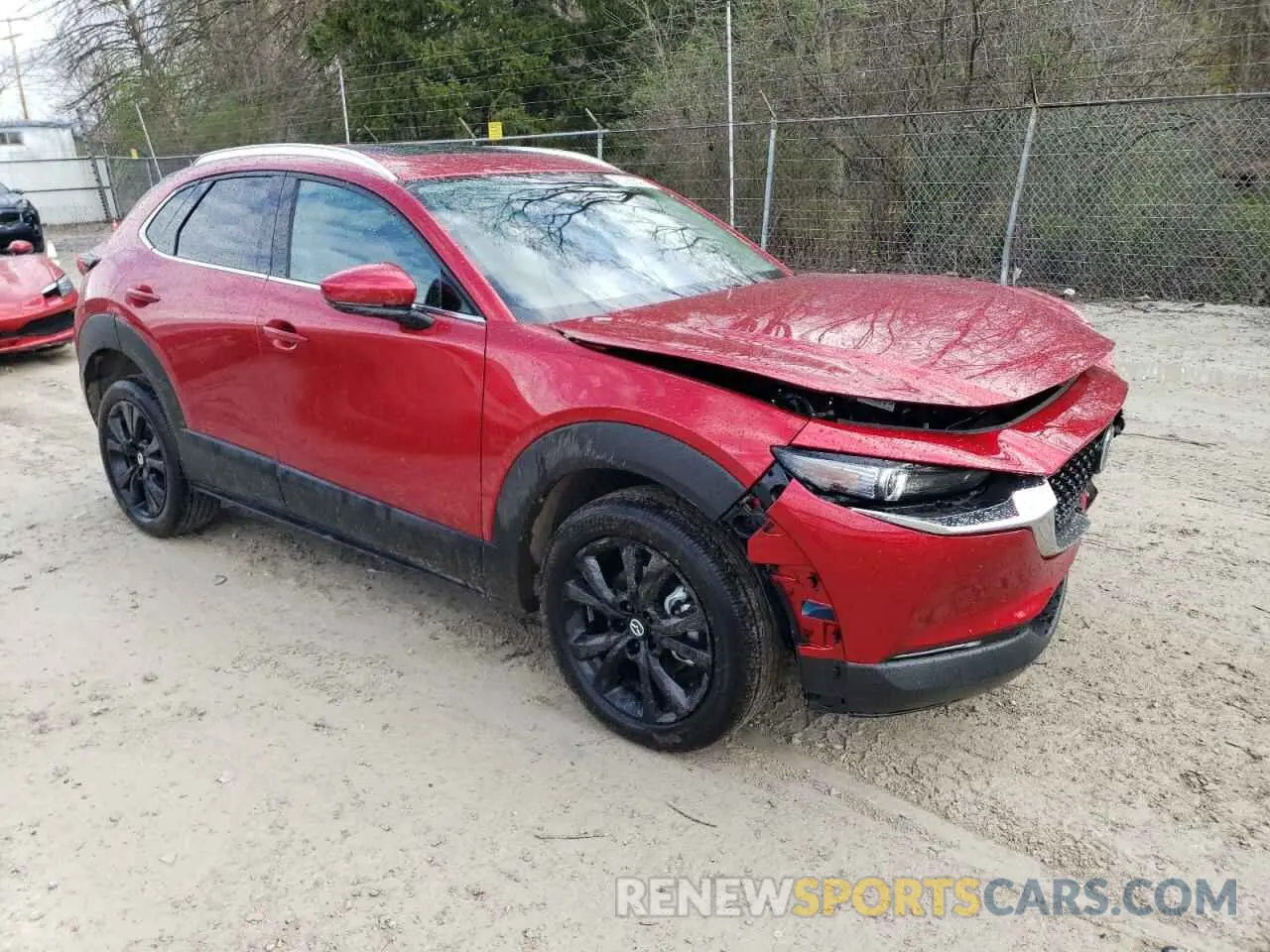 4 fotografías del automóvil dañado 3MVDMBDM4RM636086 MAZDA CX30 2024