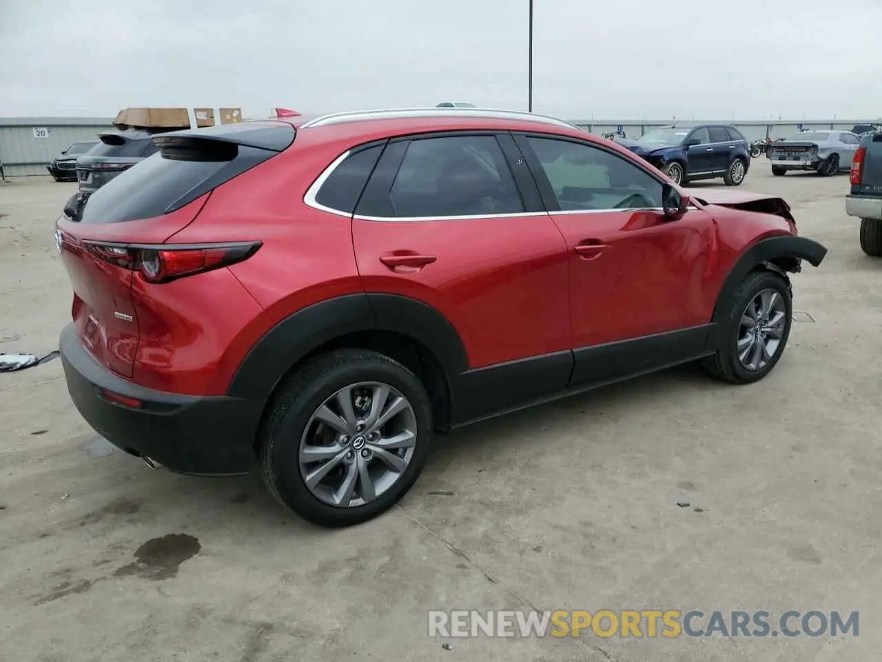 3 fotografías del automóvil dañado 3MVDMBDM8RM668801 MAZDA CX30 2024