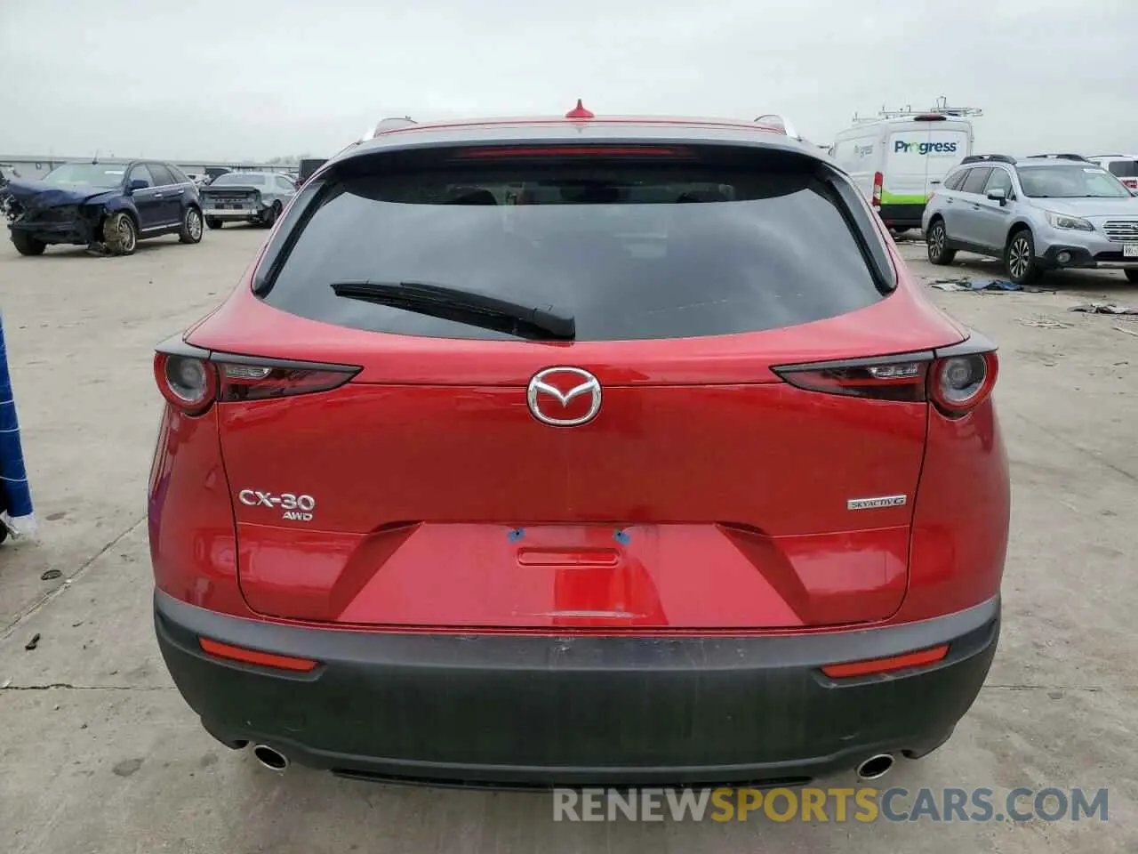 6 fotografías del automóvil dañado 3MVDMBDM8RM668801 MAZDA CX30 2024