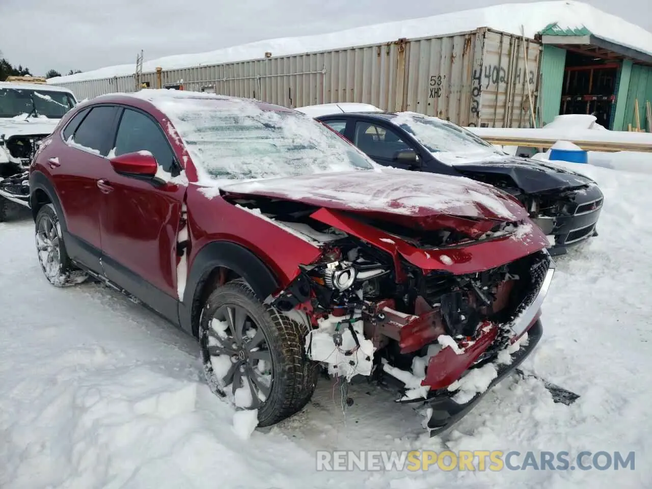 4 fotografías del automóvil dañado 3MVDMBDM9RM671626 MAZDA CX30 2024