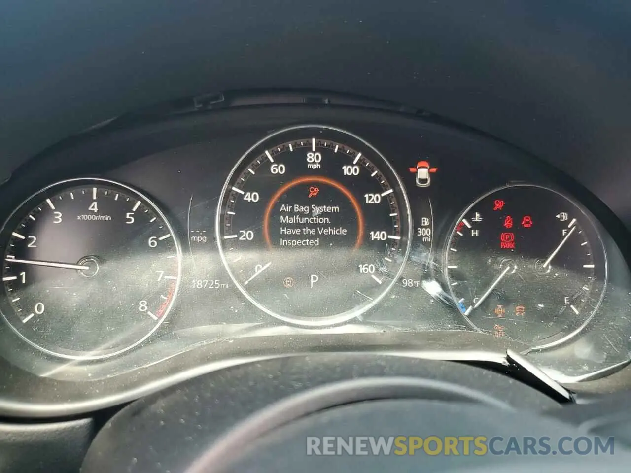 9 fotografías del automóvil dañado 3MVDMBBM2SM803120 MAZDA CX30 2025