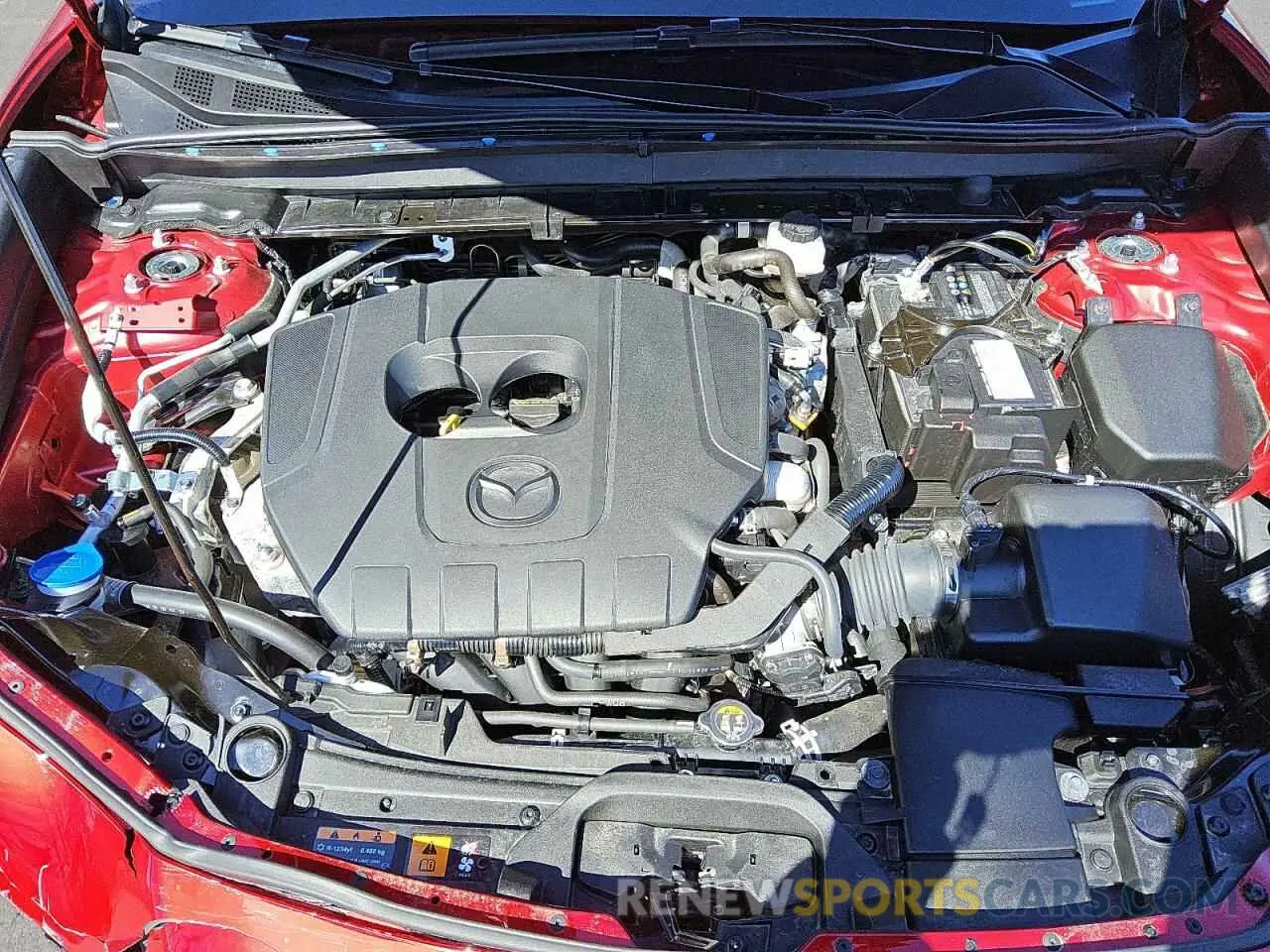 12 fotografías del automóvil dañado 3MVDMBBM5SM752633 MAZDA CX30 2025