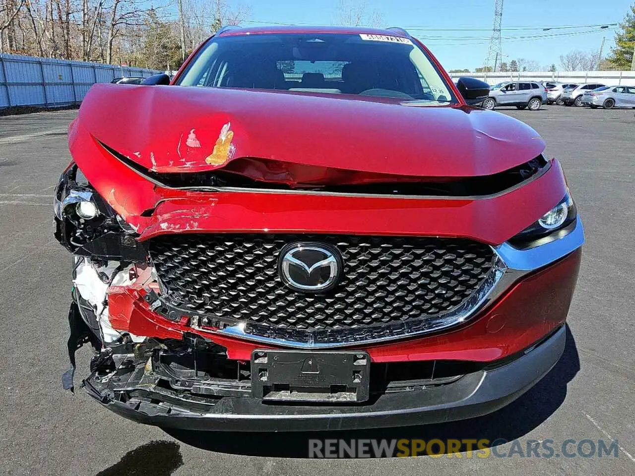 5 fotografías del automóvil dañado 3MVDMBBM5SM752633 MAZDA CX30 2025