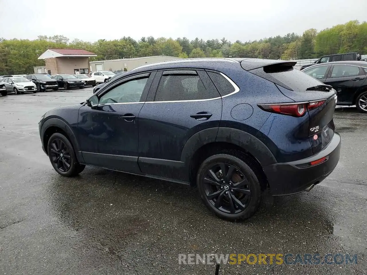 2 fotografías del automóvil dañado 3MVDMBBM6SM755816 MAZDA CX30 2025