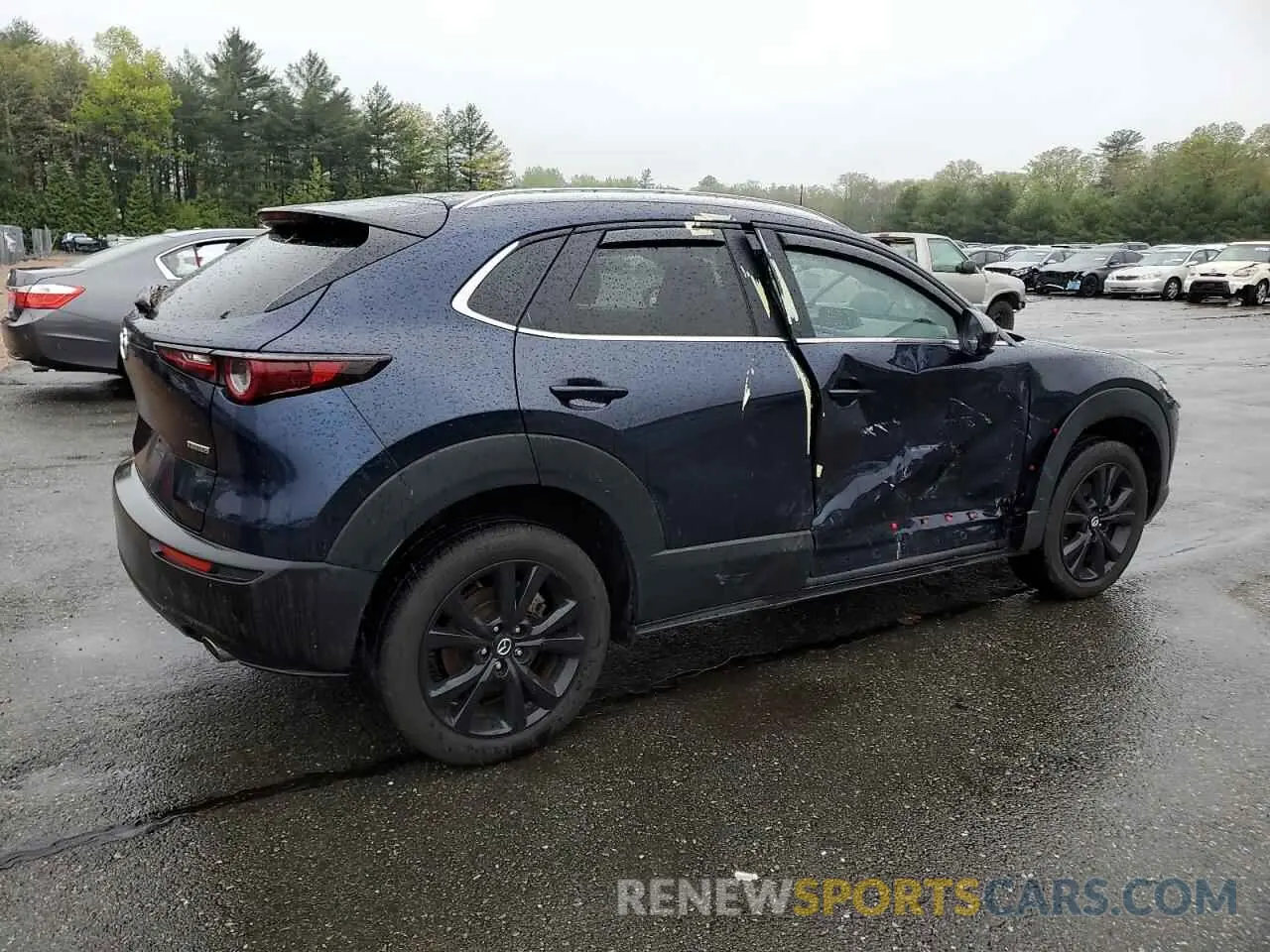 3 fotografías del automóvil dañado 3MVDMBBM6SM755816 MAZDA CX30 2025