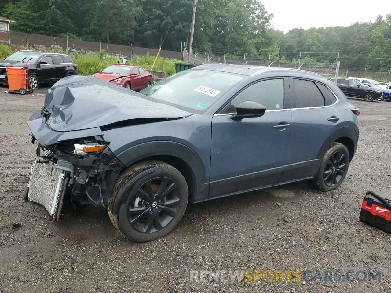 1 fotografías del automóvil dañado 3MVDMBCM9SM800942 MAZDA CX30 2025