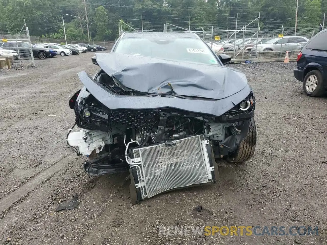 5 fotografías del automóvil dañado 3MVDMBCM9SM800942 MAZDA CX30 2025