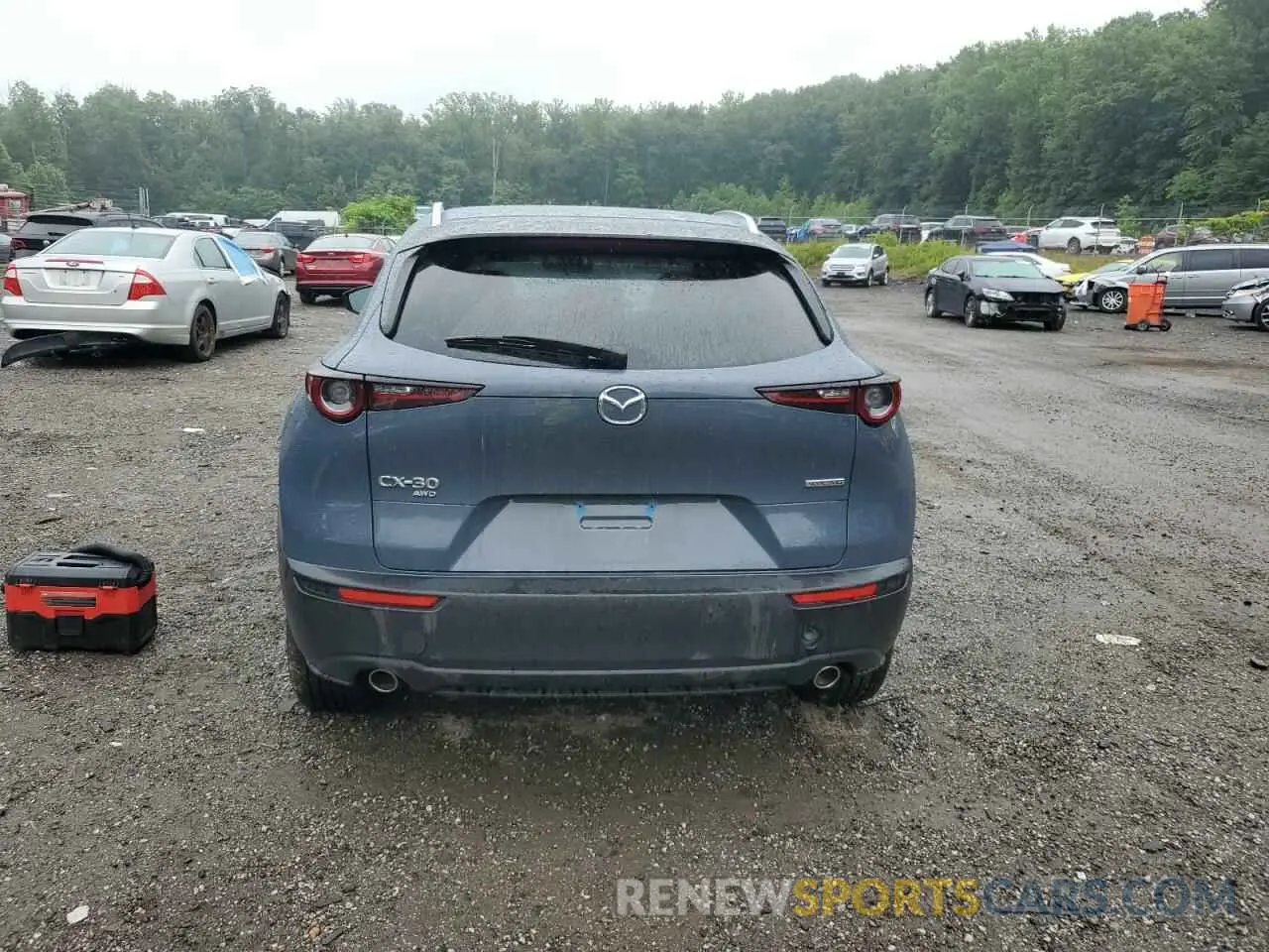 6 fotografías del automóvil dañado 3MVDMBCM9SM800942 MAZDA CX30 2025