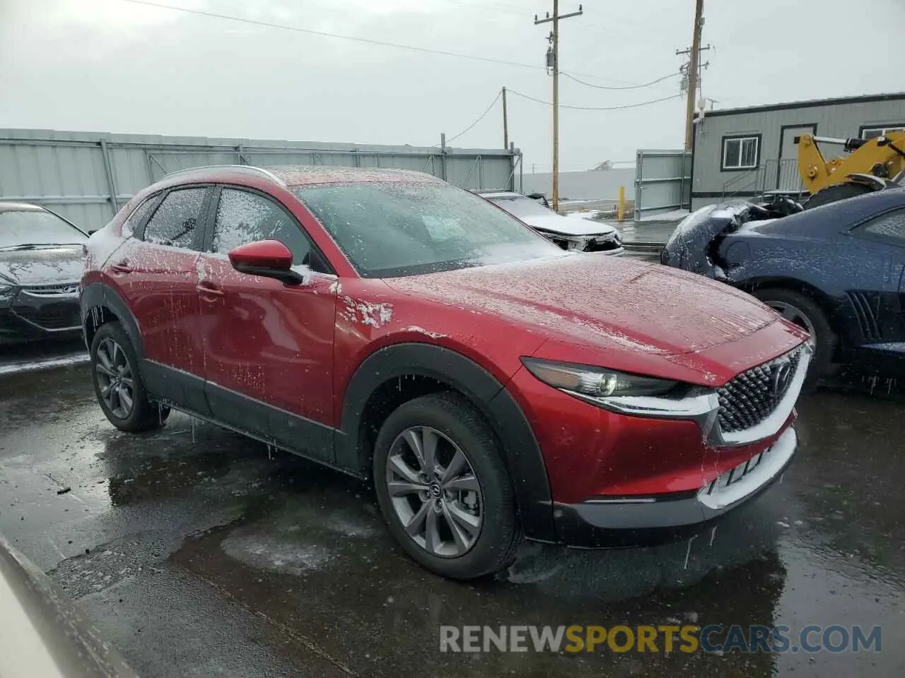 4 fotografías del automóvil dañado 3MVDMBCMXSM753341 MAZDA CX30 2025