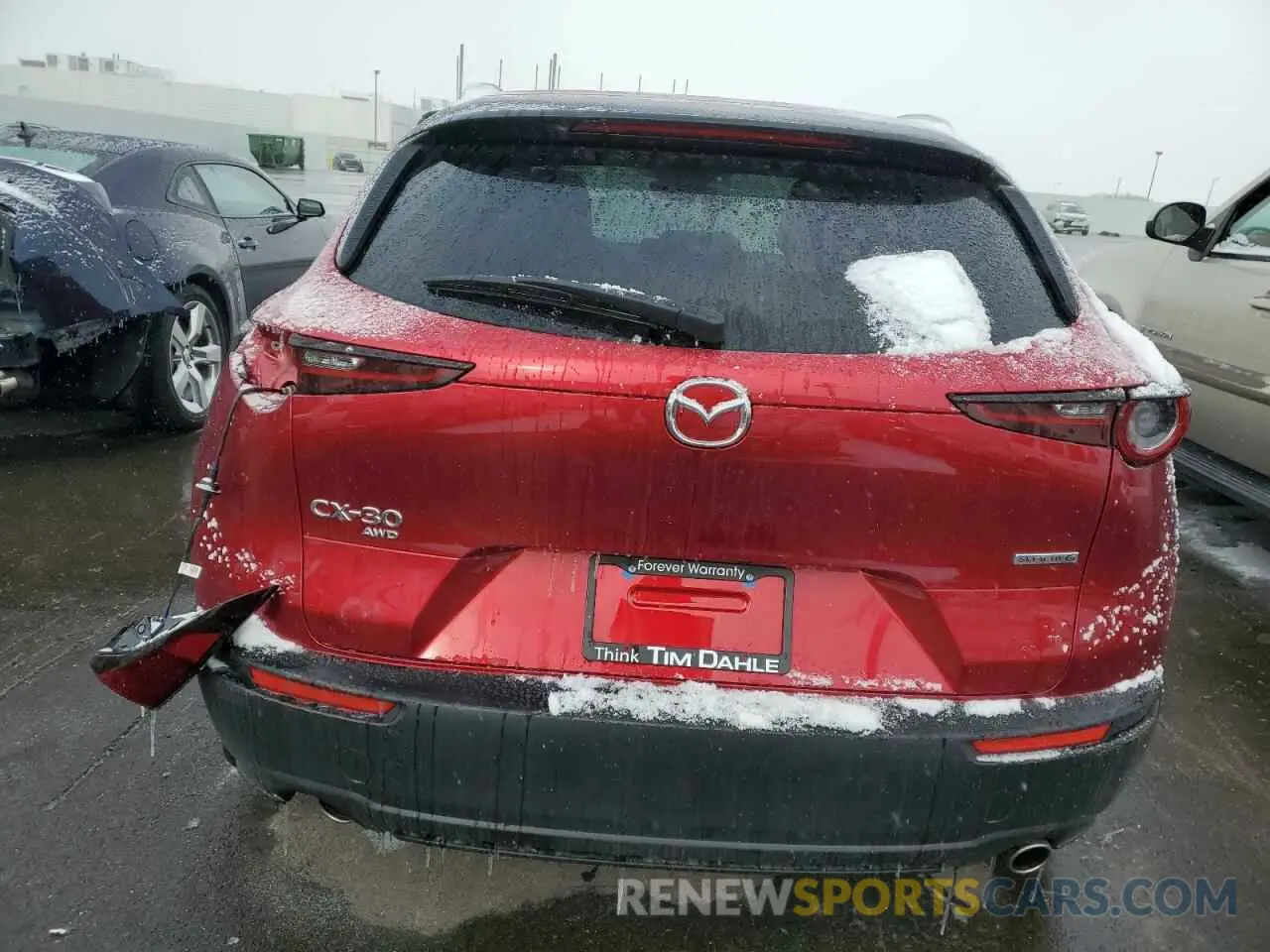 6 fotografías del automóvil dañado 3MVDMBCMXSM753341 MAZDA CX30 2025