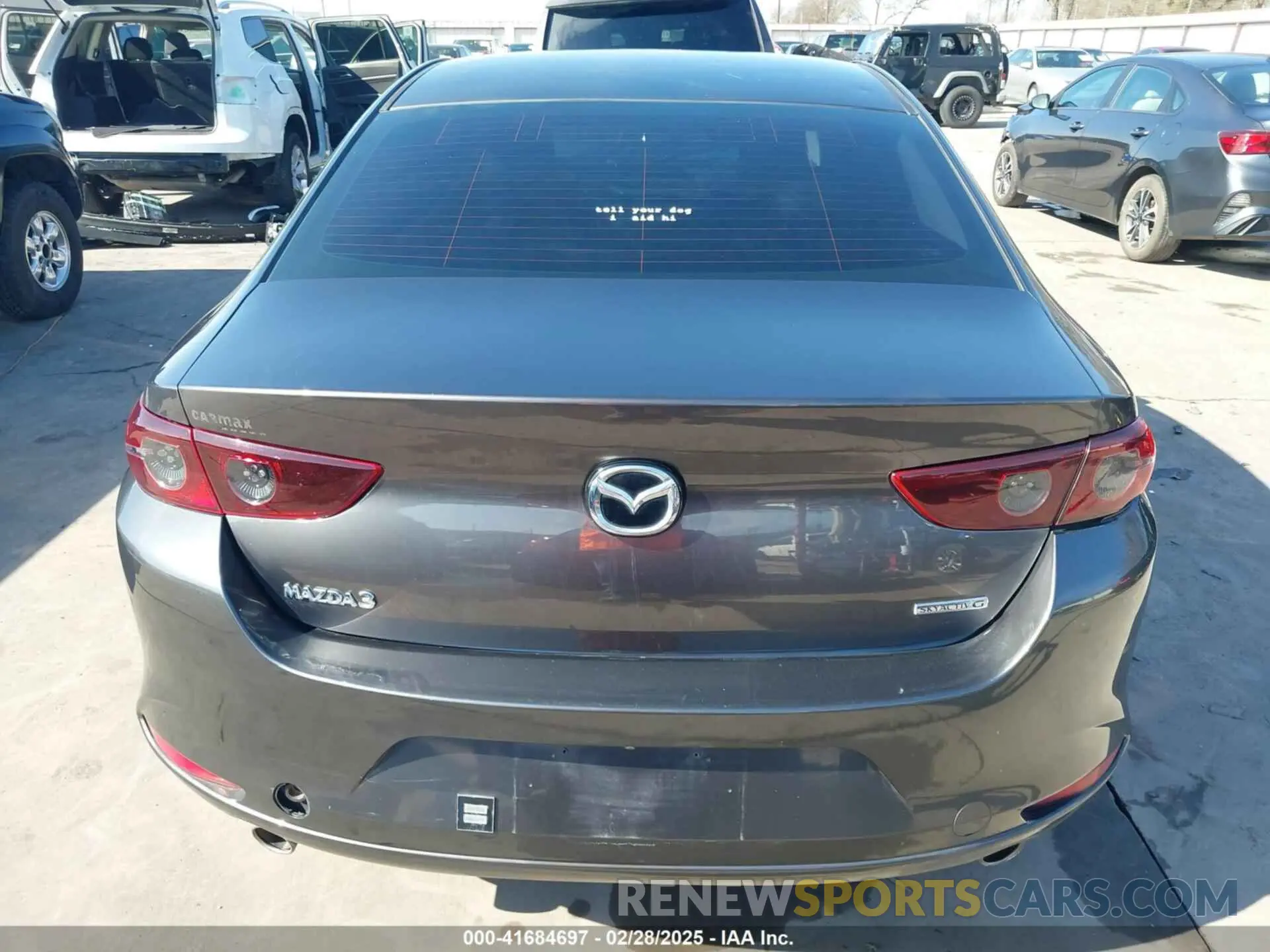 16 fotografías del automóvil dañado 3MZBPAAL0KM105508 MAZDA MAZDA3 2019