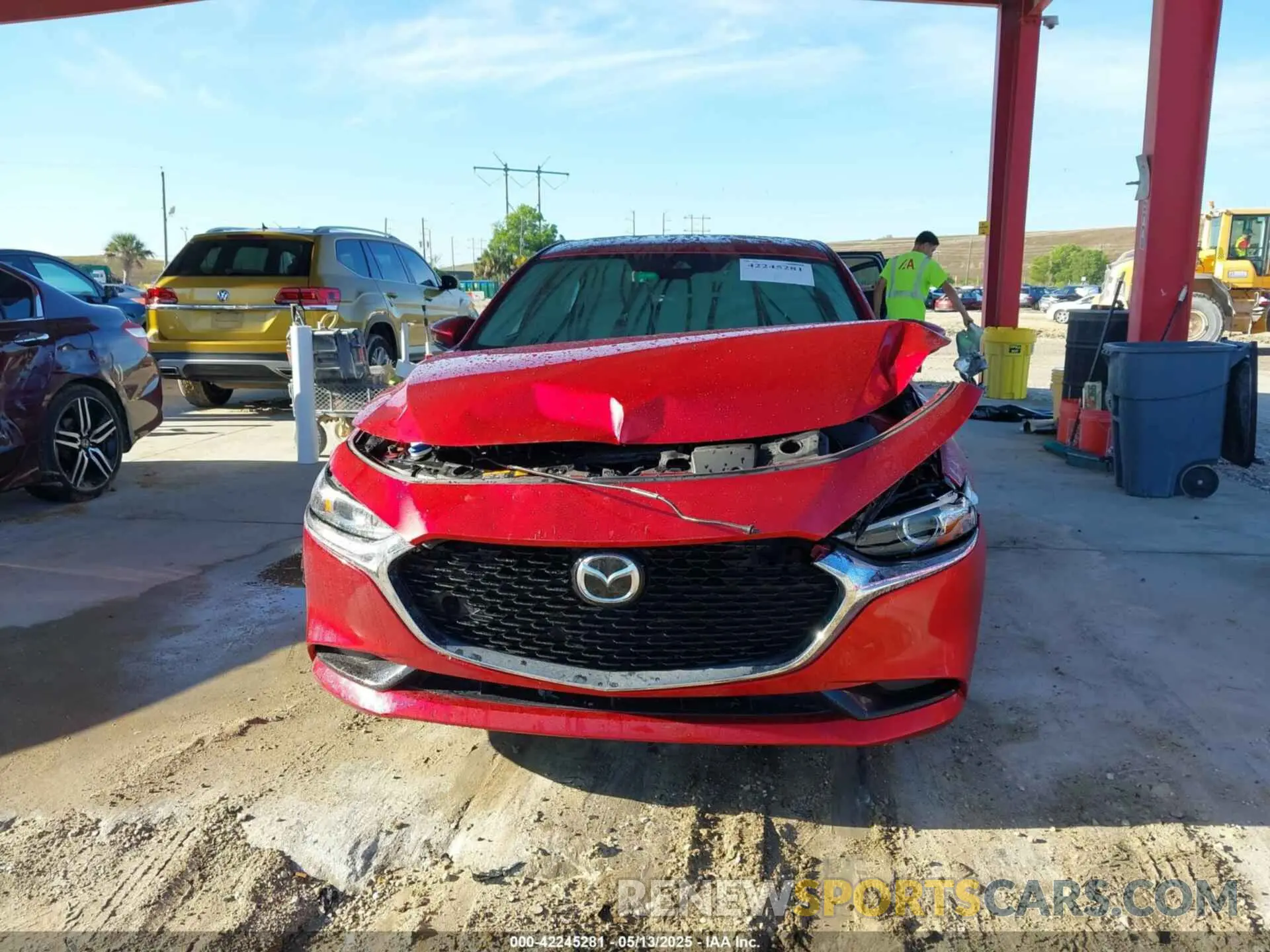 6 fotografías del automóvil dañado 3MZBPADL0KM109070 MAZDA MAZDA3 2019