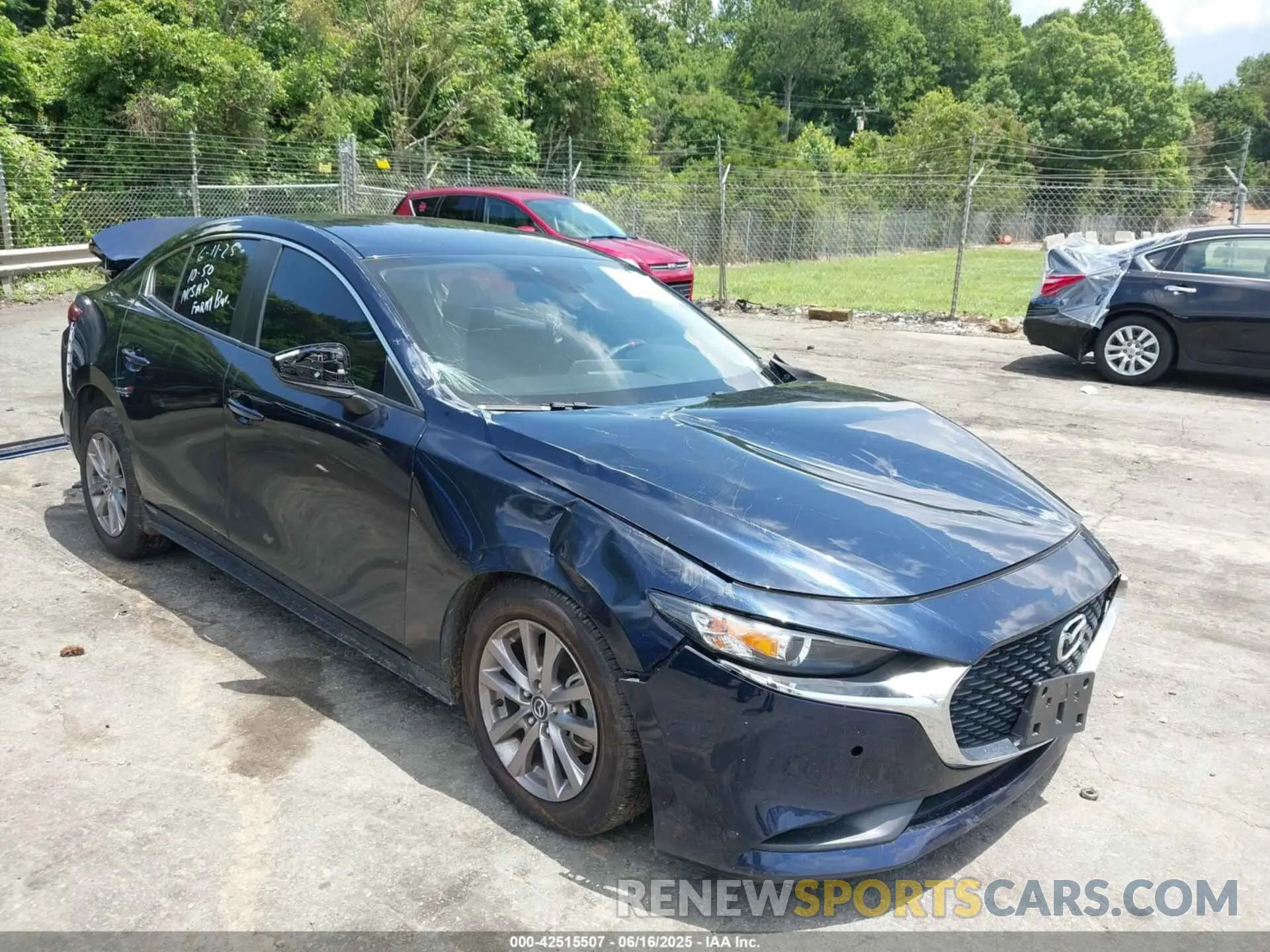 1 fotografías del automóvil dañado JM1BPABL3K1107896 MAZDA MAZDA3 2019