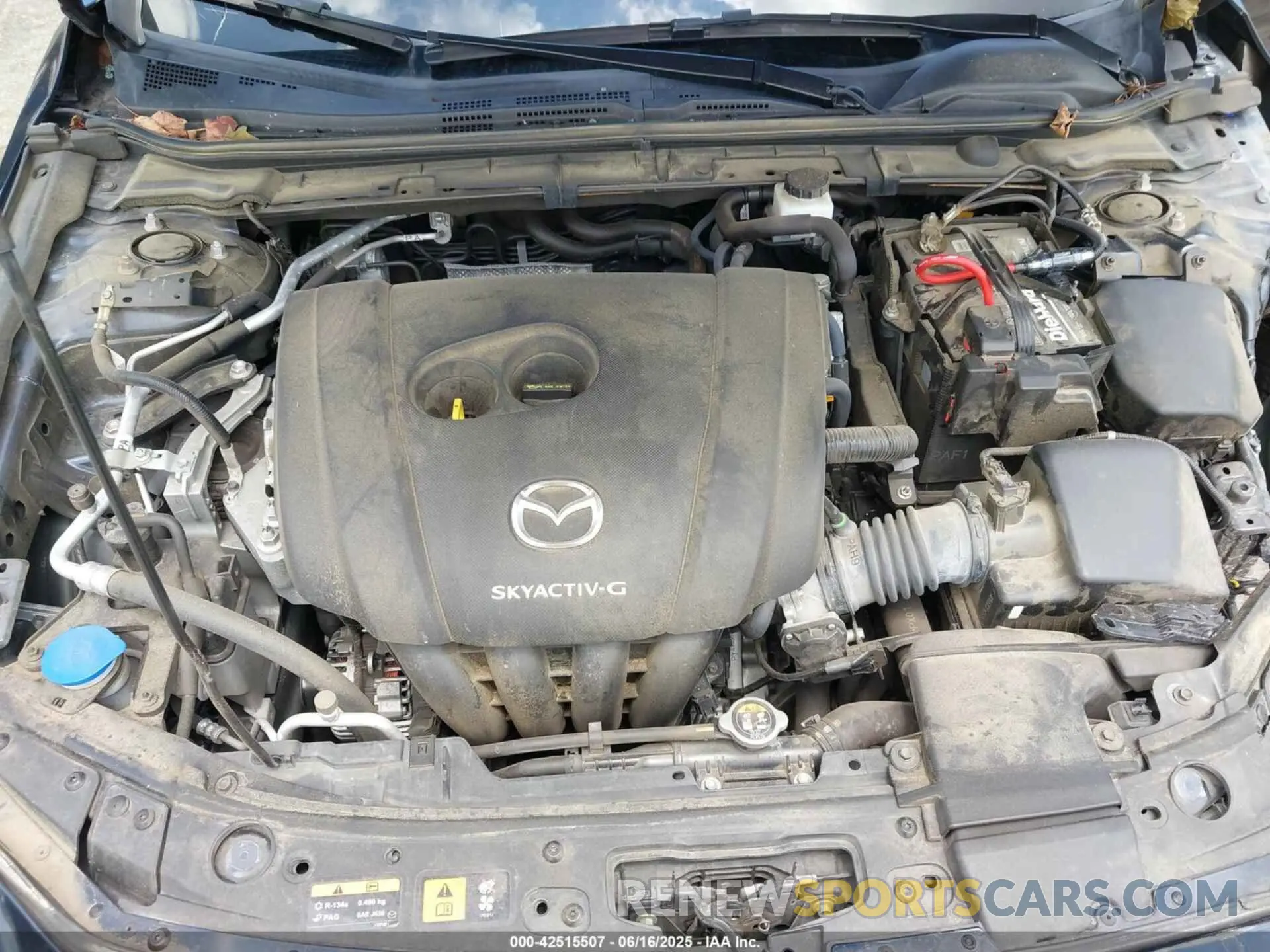 10 fotografías del automóvil dañado JM1BPABL3K1107896 MAZDA MAZDA3 2019