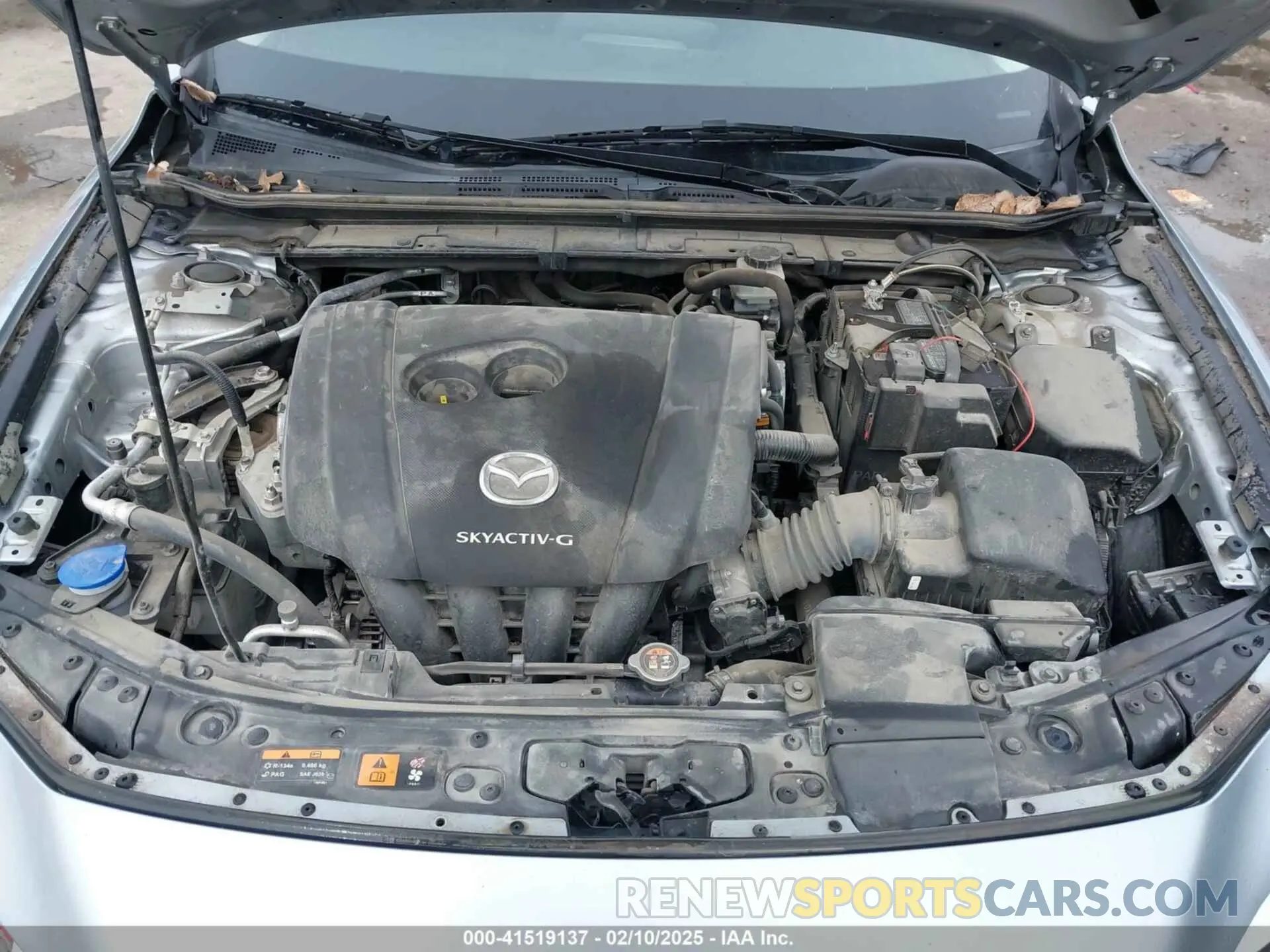 10 fotografías del automóvil dañado JM1BPABL4K1110113 MAZDA MAZDA3 2019