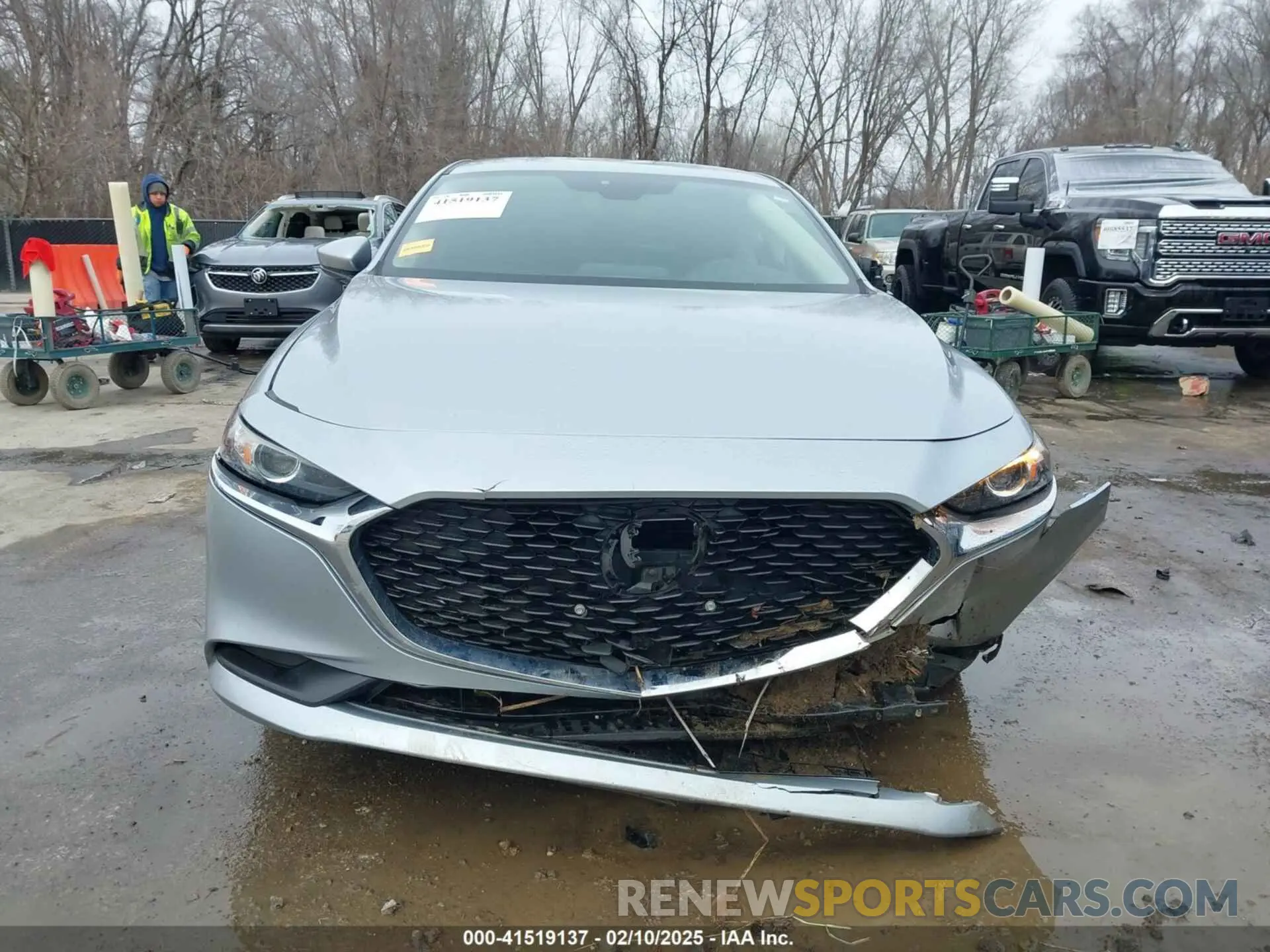 12 fotografías del automóvil dañado JM1BPABL4K1110113 MAZDA MAZDA3 2019