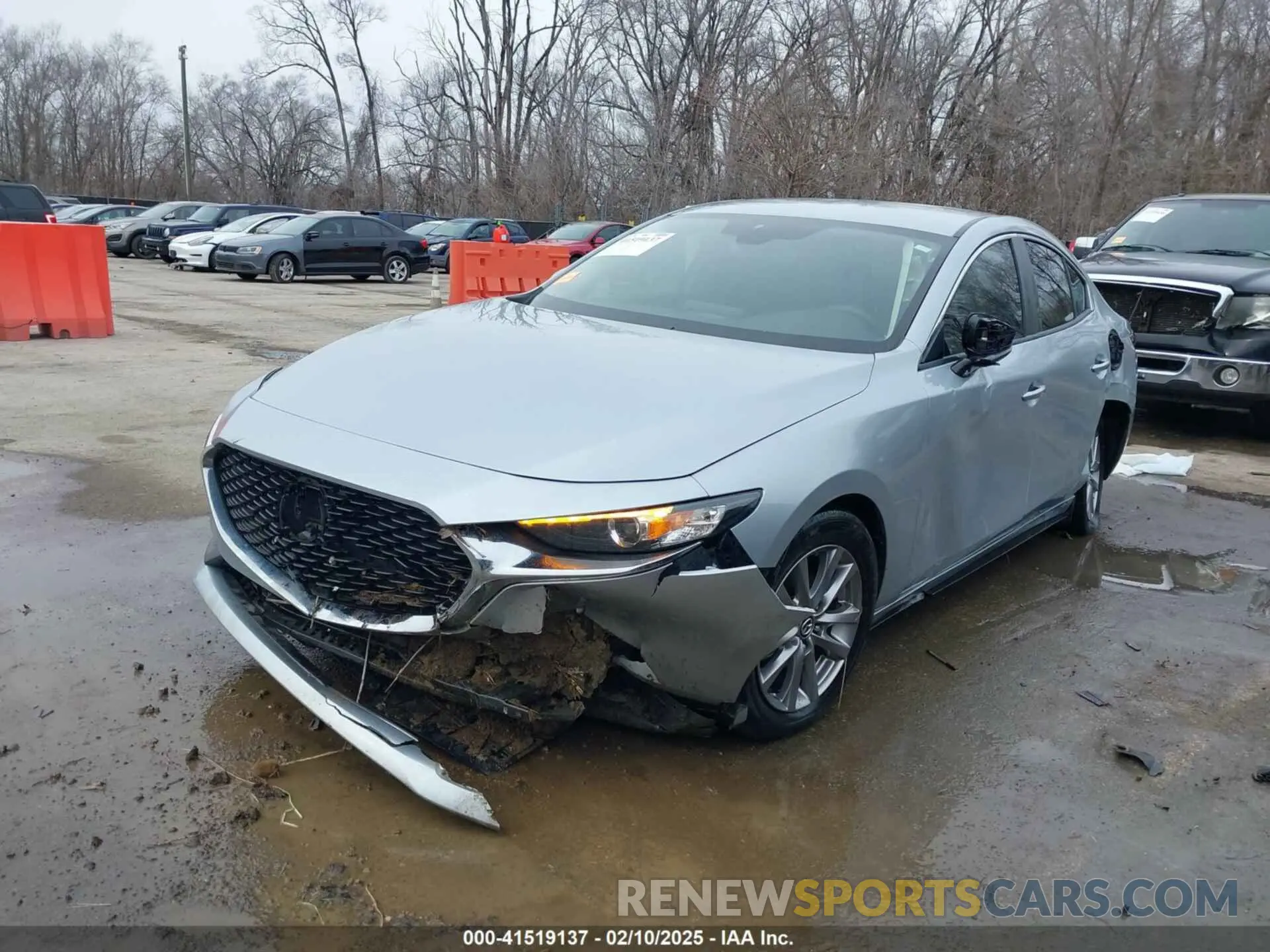 2 fotografías del automóvil dañado JM1BPABL4K1110113 MAZDA MAZDA3 2019