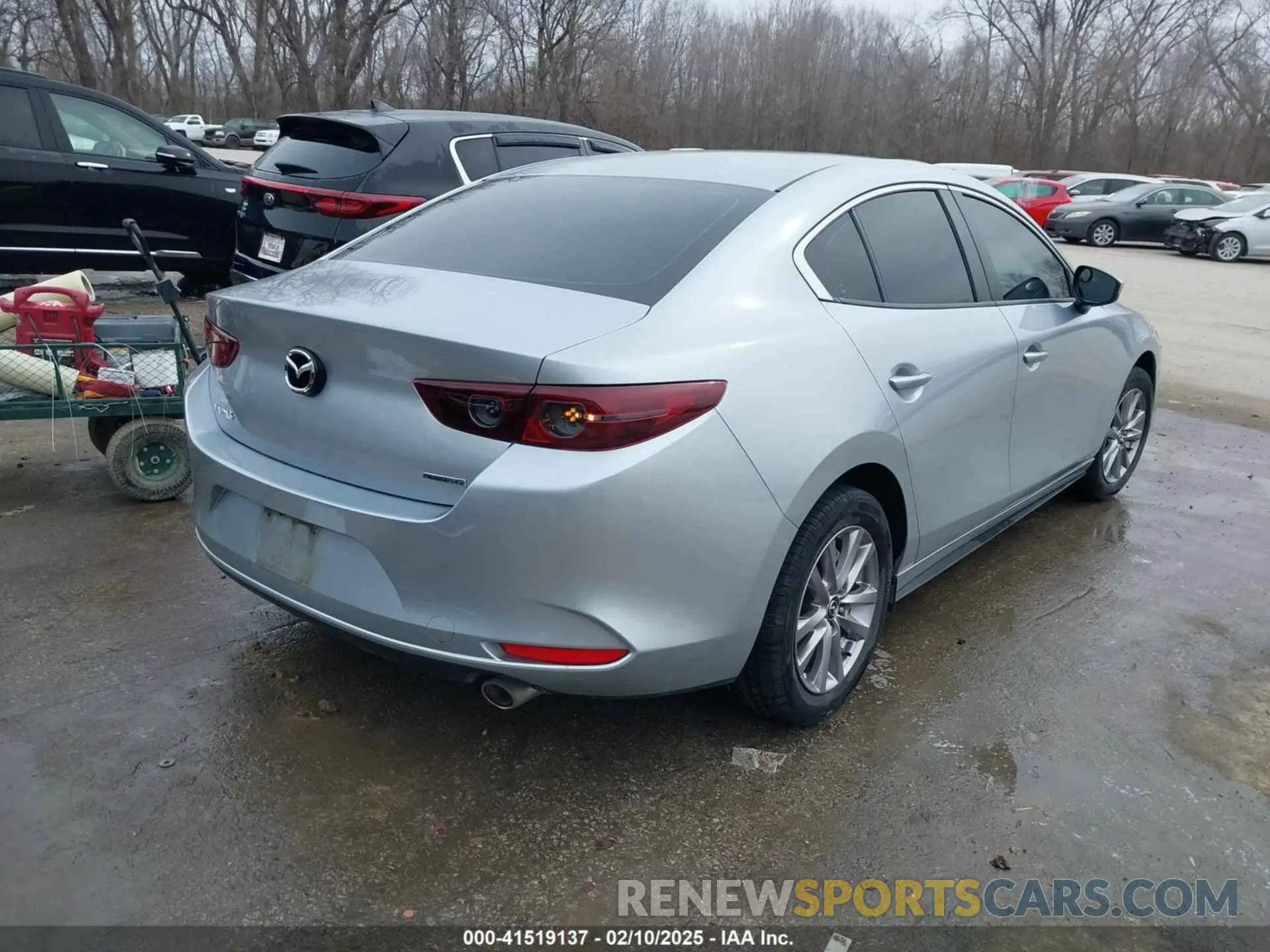4 fotografías del automóvil dañado JM1BPABL4K1110113 MAZDA MAZDA3 2019