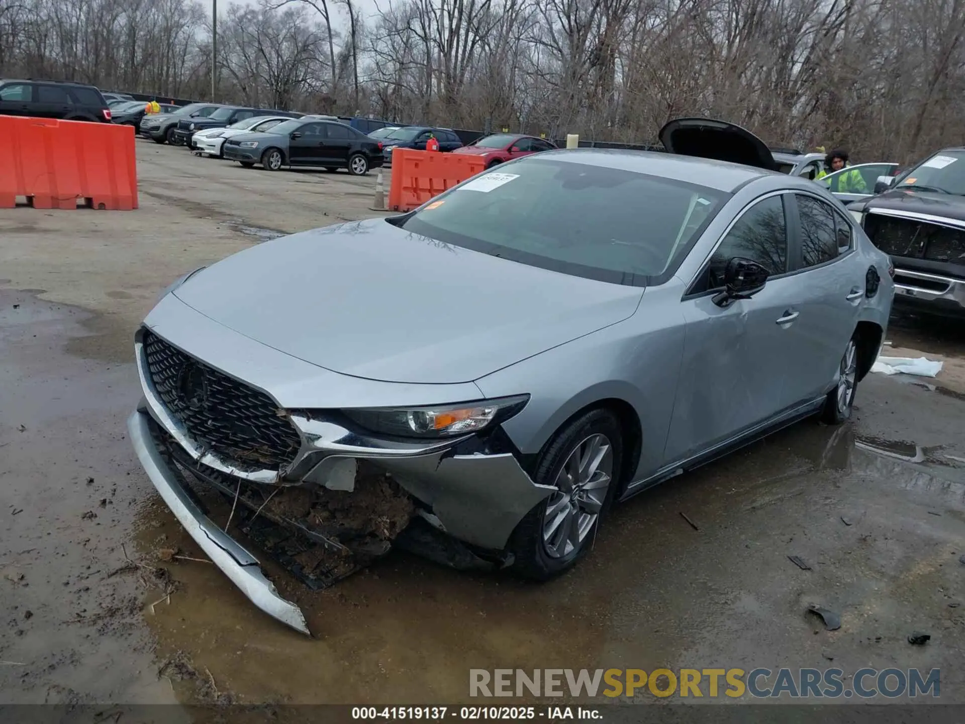 6 fotografías del automóvil dañado JM1BPABL4K1110113 MAZDA MAZDA3 2019