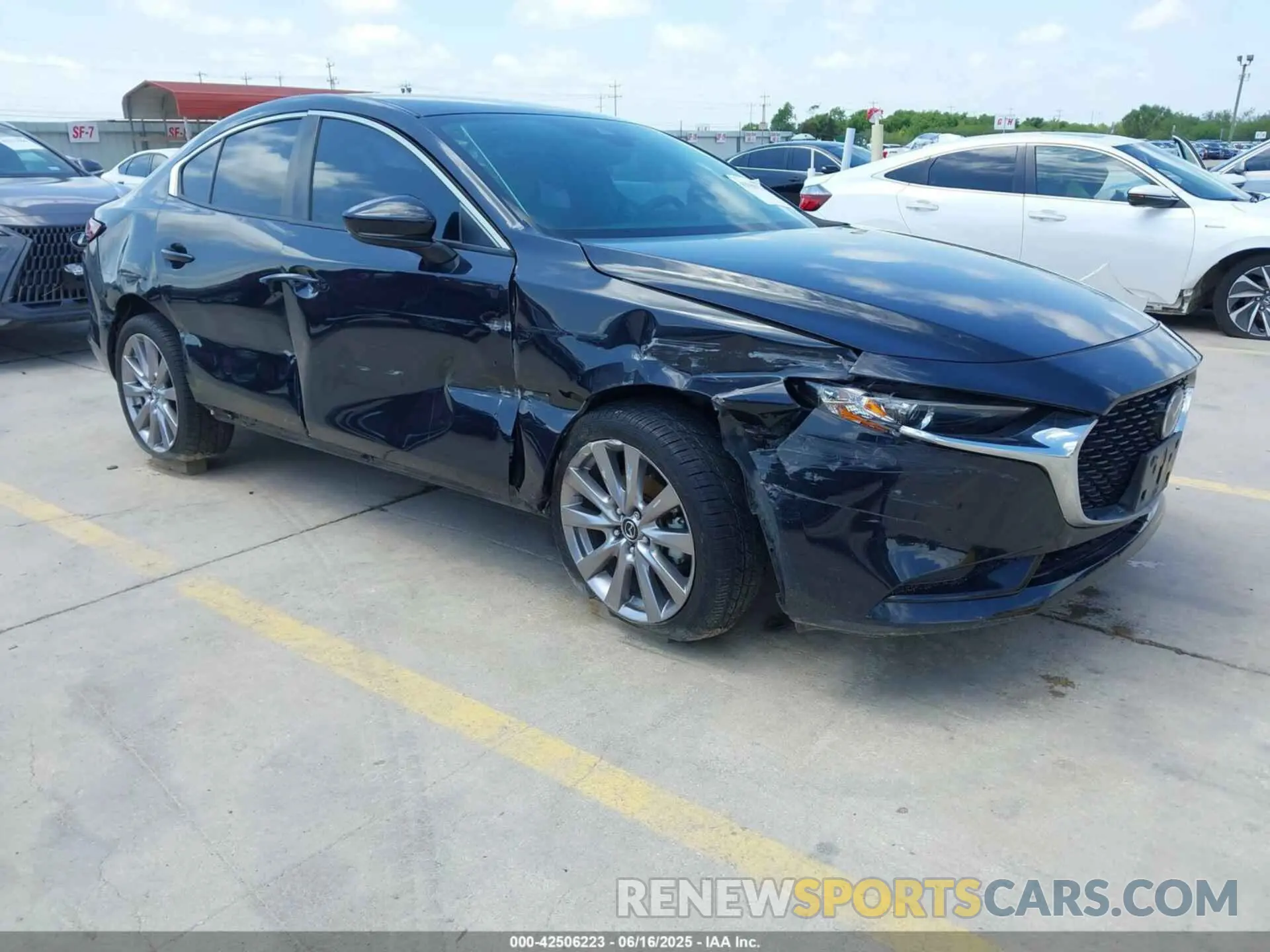 1 fotografías del automóvil dañado JM1BPACL4K1110174 MAZDA MAZDA3 2019