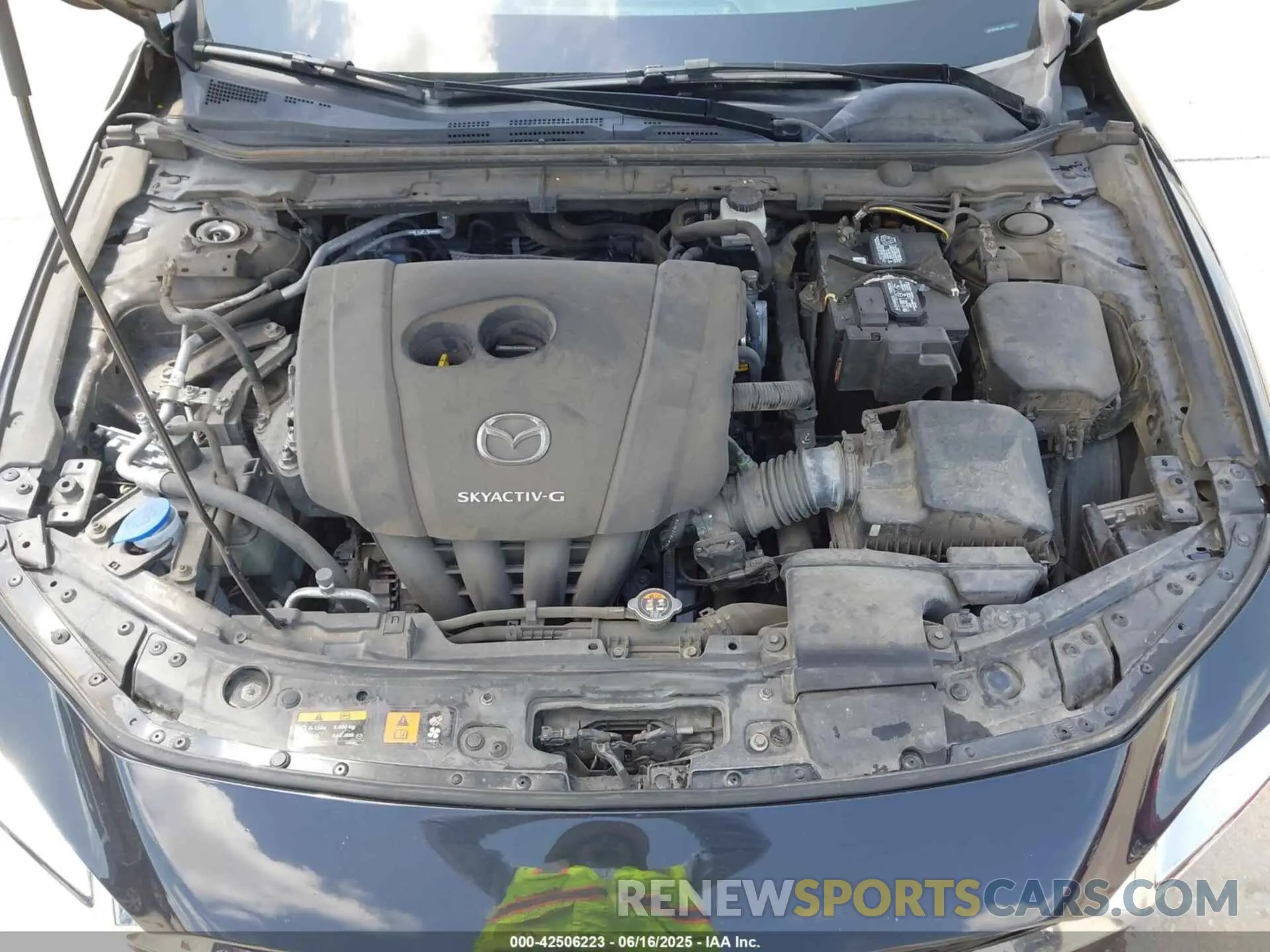 10 fotografías del automóvil dañado JM1BPACL4K1110174 MAZDA MAZDA3 2019