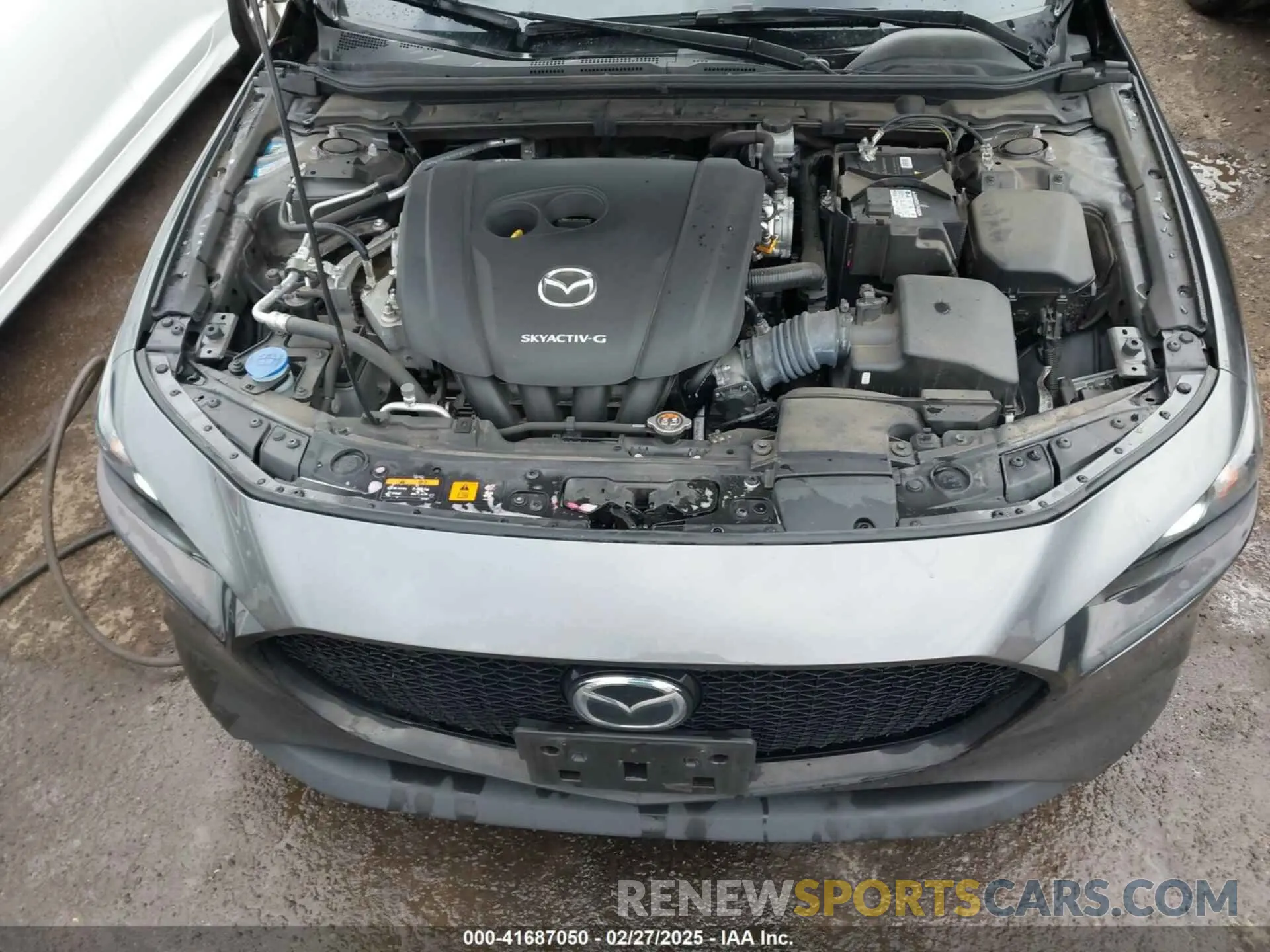 10 fotografías del automóvil dañado JM1BPAJM8K1133405 MAZDA MAZDA3 2019